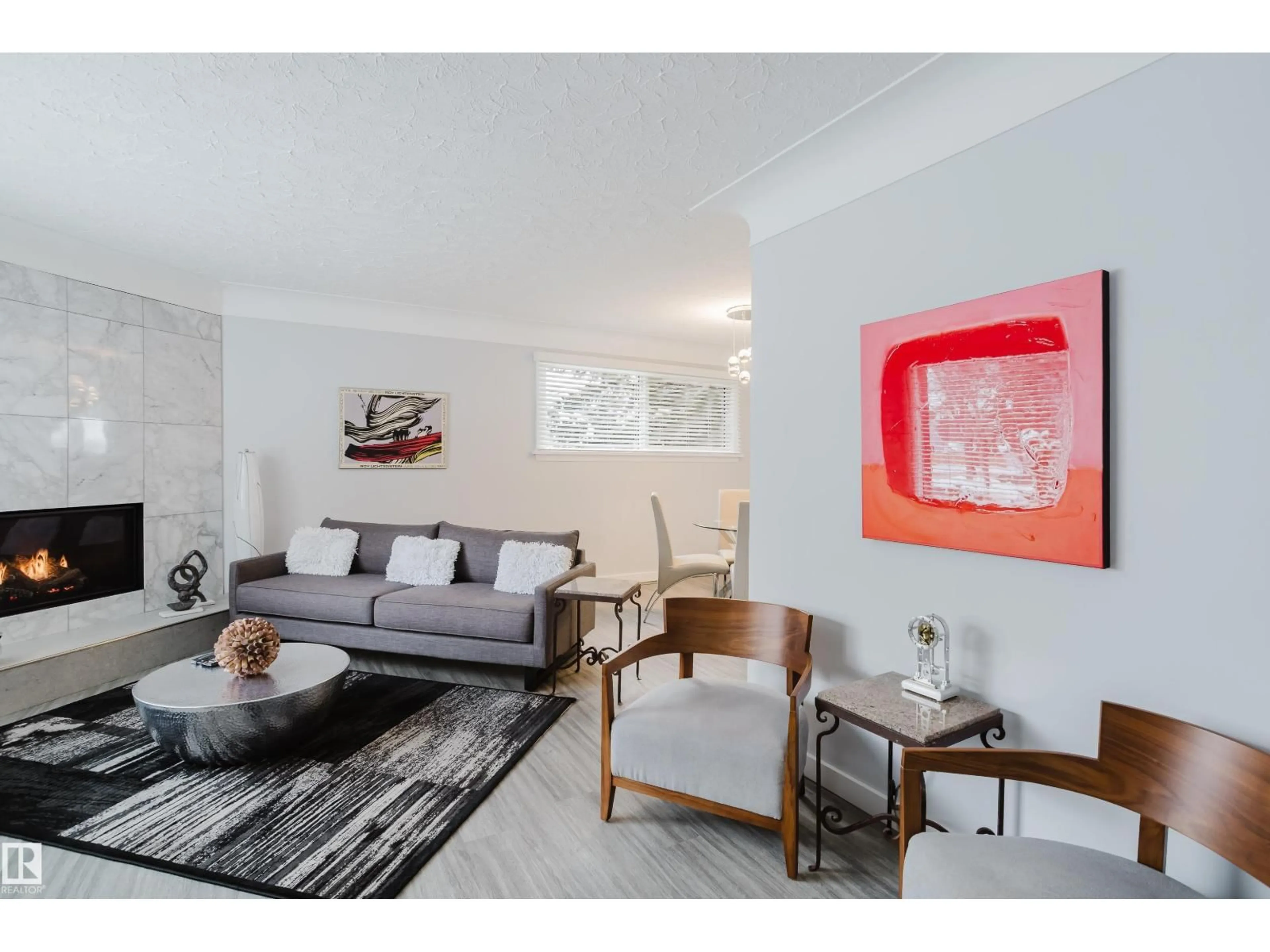 Living room with furniture, unknown for 11708 130 ST, Edmonton Alberta T5J1A1