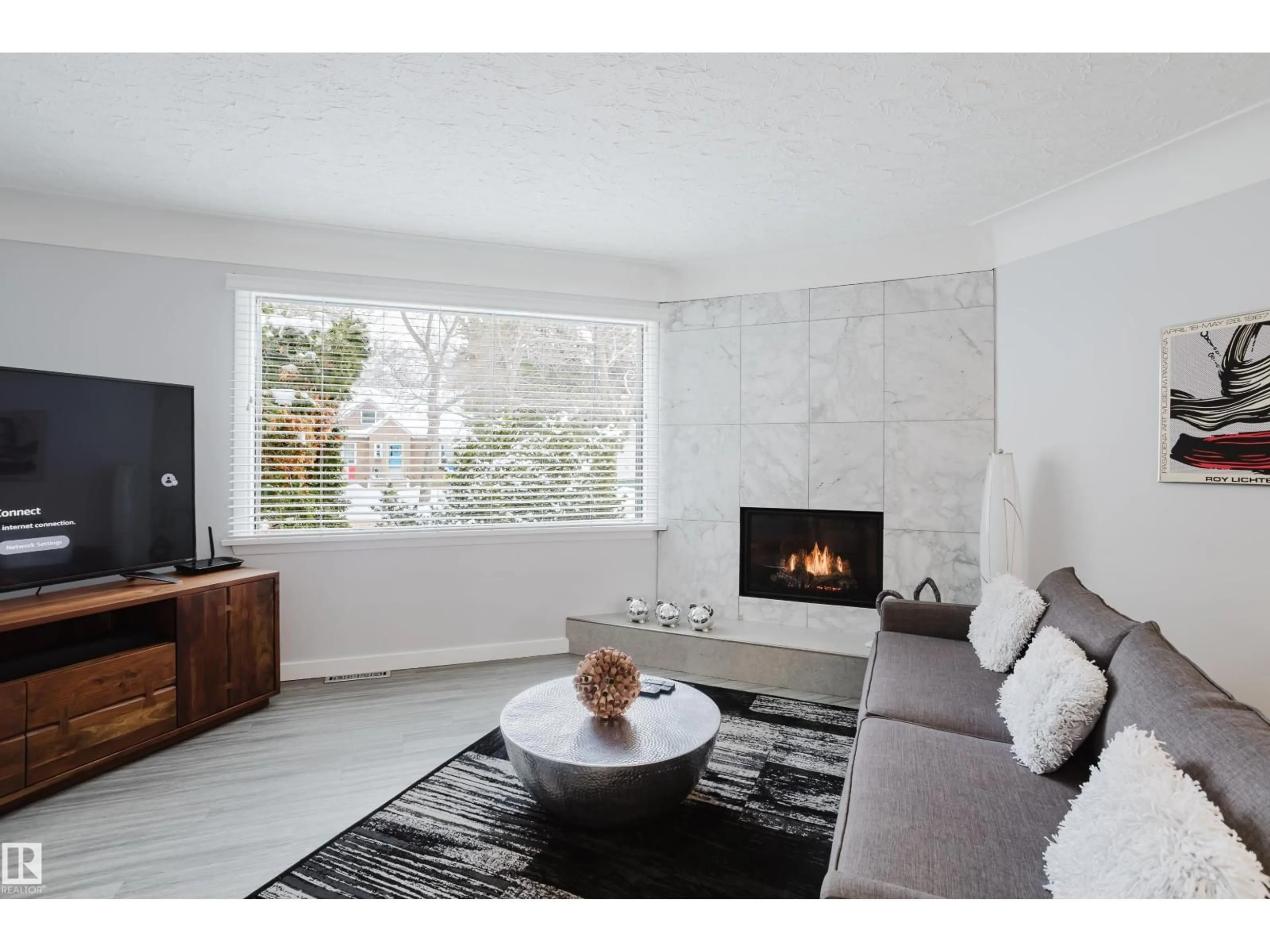 Living room with furniture, unknown for 11708 130 ST, Edmonton Alberta T5J1A1