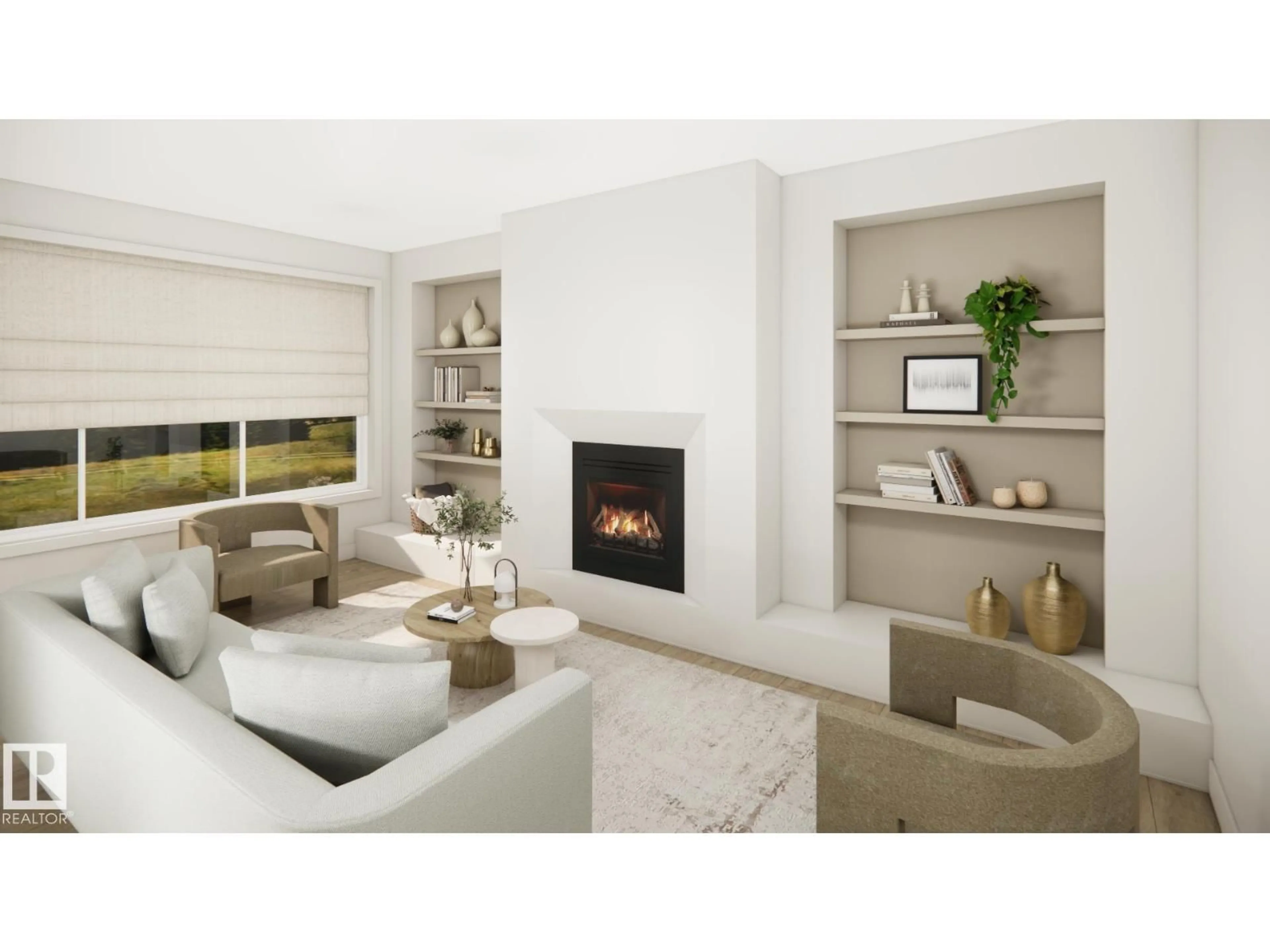 Living room with furniture, unknown for 155 GRAYBRIAR DR, Stony Plain Alberta T7Z0M7