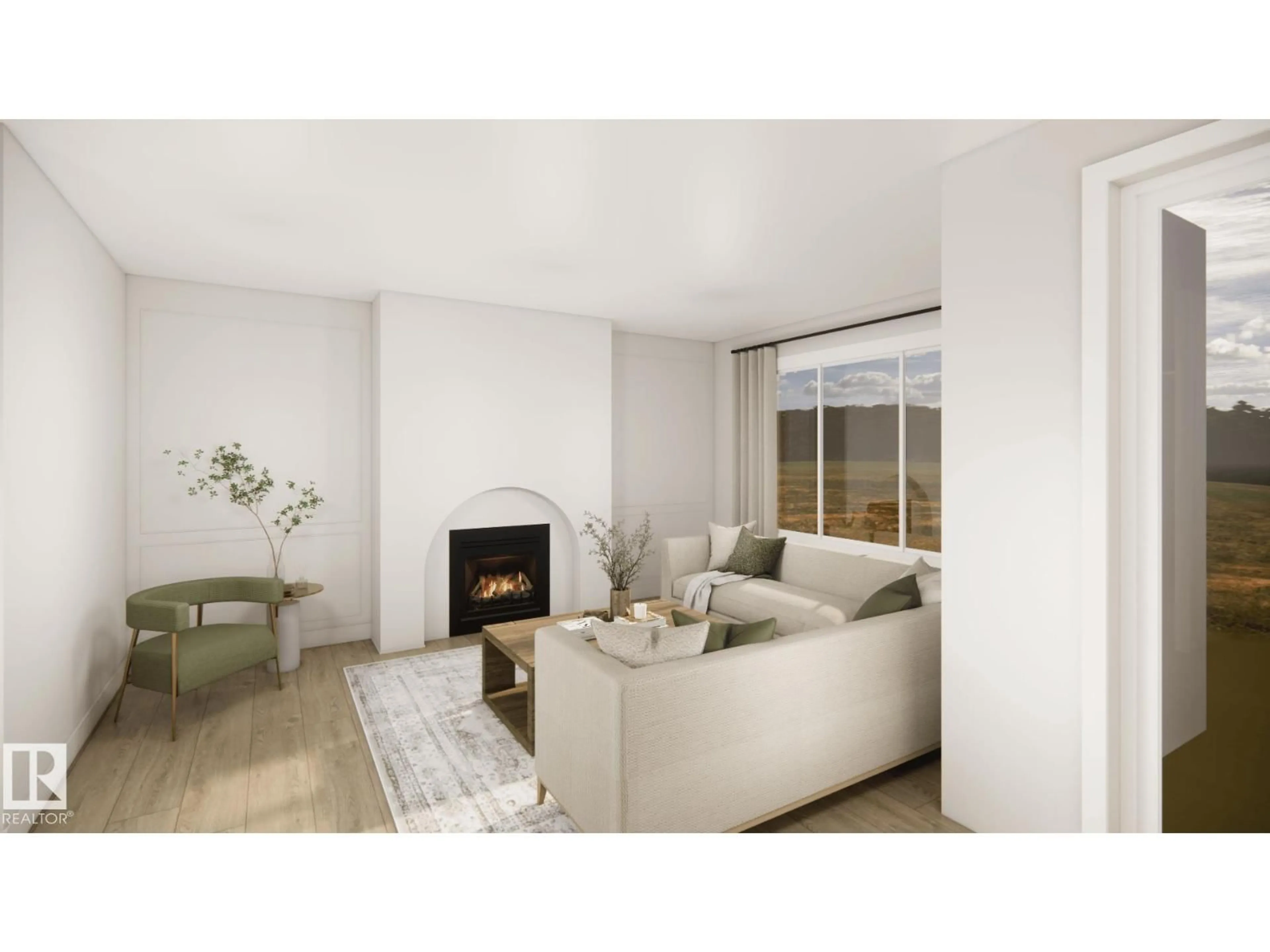 Living room with furniture, unknown for 157 GRAYBRIAR DR, Stony Plain Alberta T7Z0M7