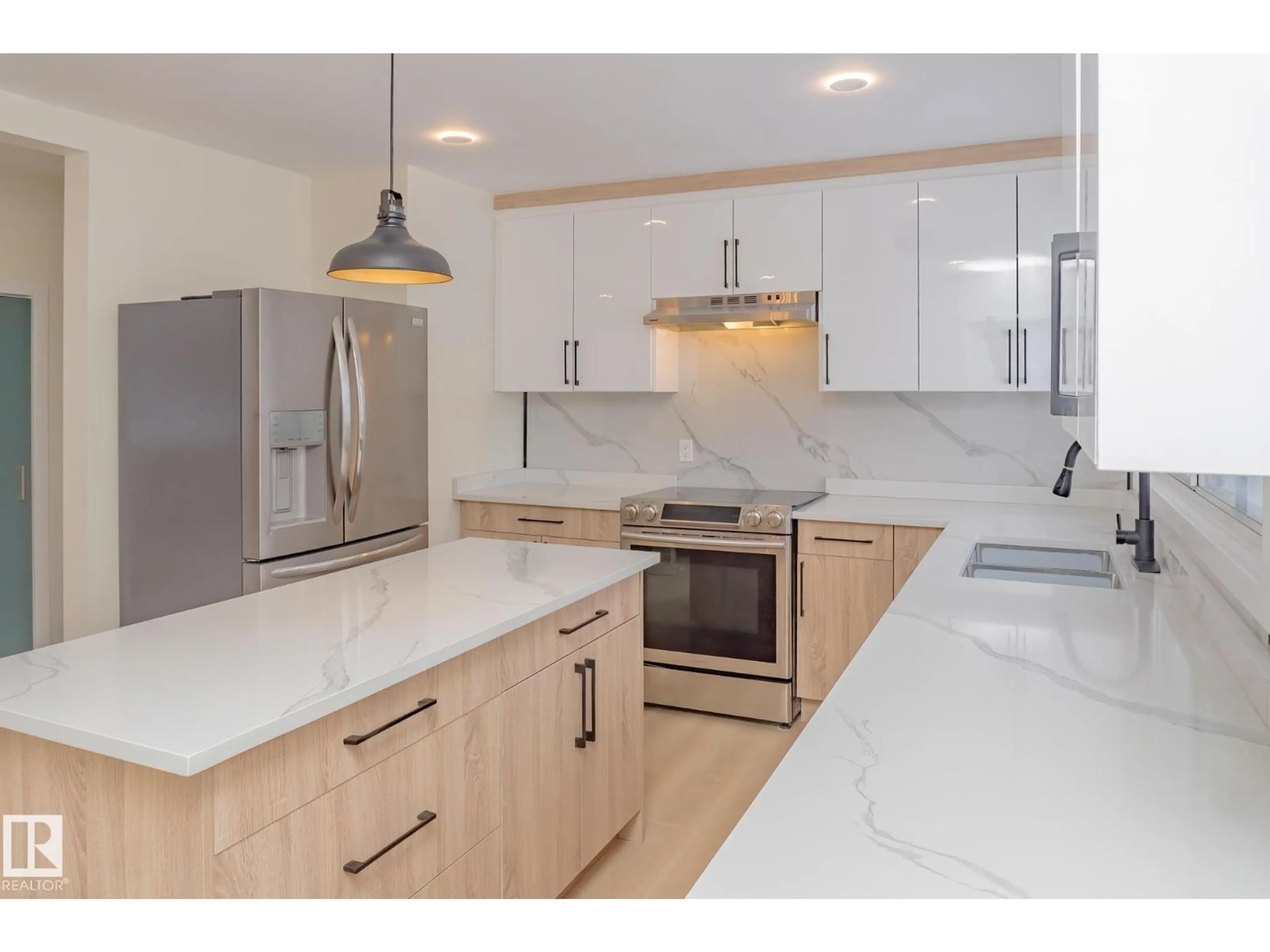 Open concept kitchen, unknown for NW - 13711 133 AV, Edmonton Alberta T5L3T3