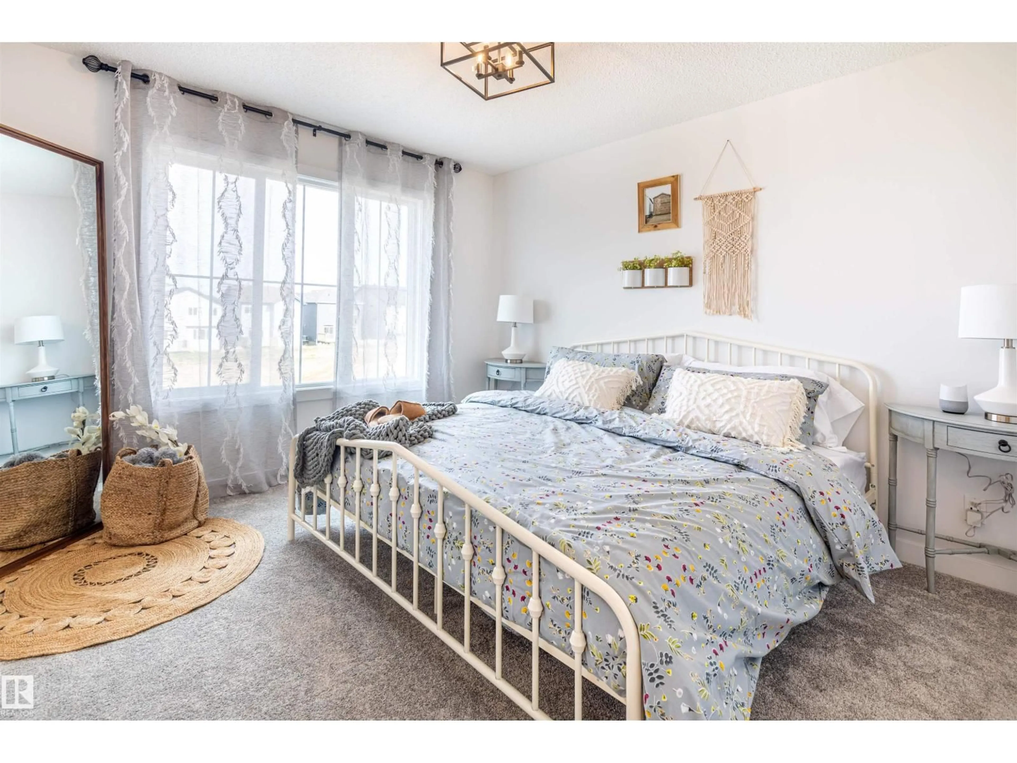 Bedroom with bed, unknown for SW - 331 22 ST, Edmonton Alberta T6X3L4