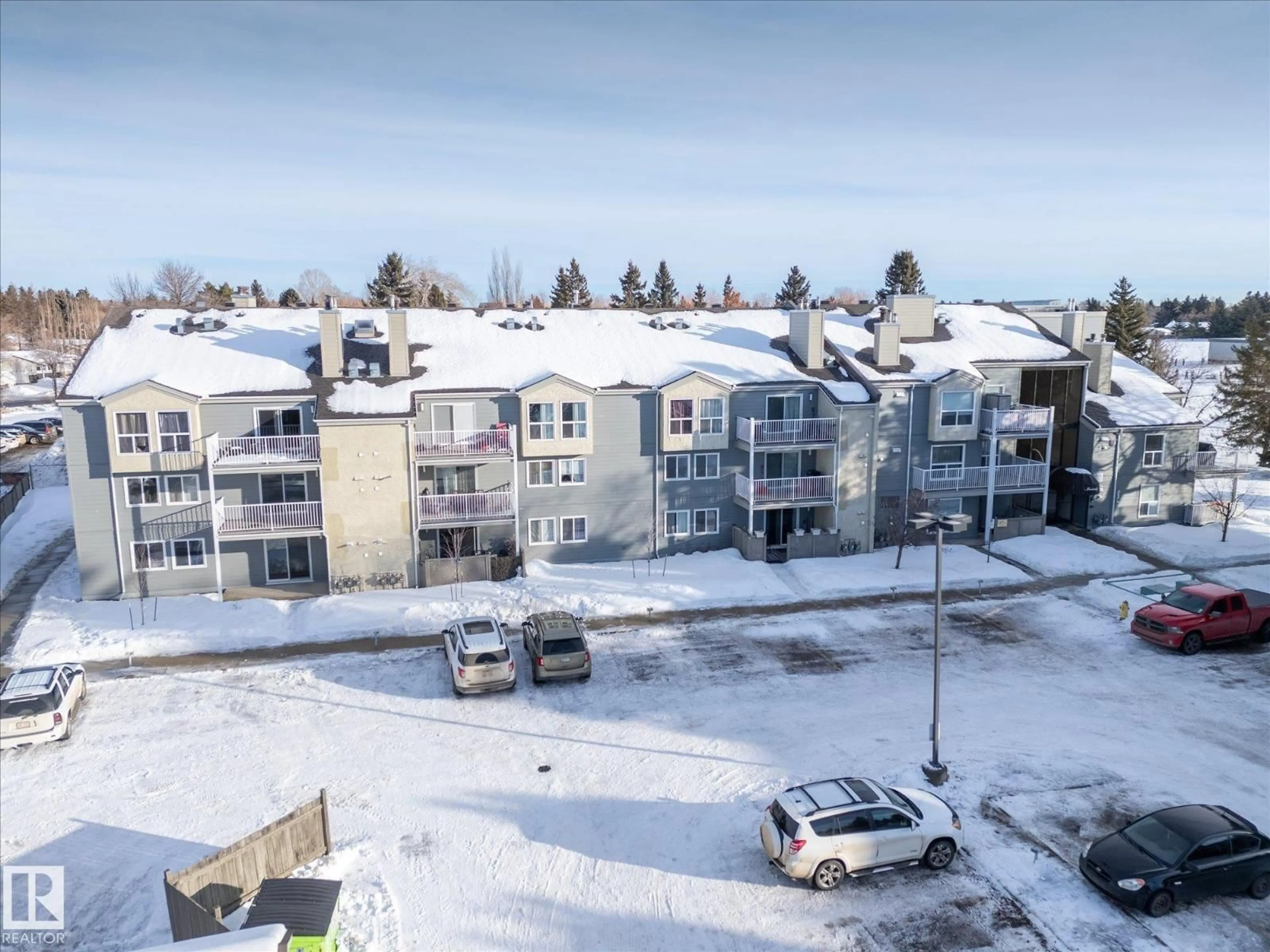 A pic from outside/outdoor area/front of a property/back of a property/a pic from drone, unknown for #209 - 209 ALPINE PLACE, St. Albert Alberta T8N3Y2