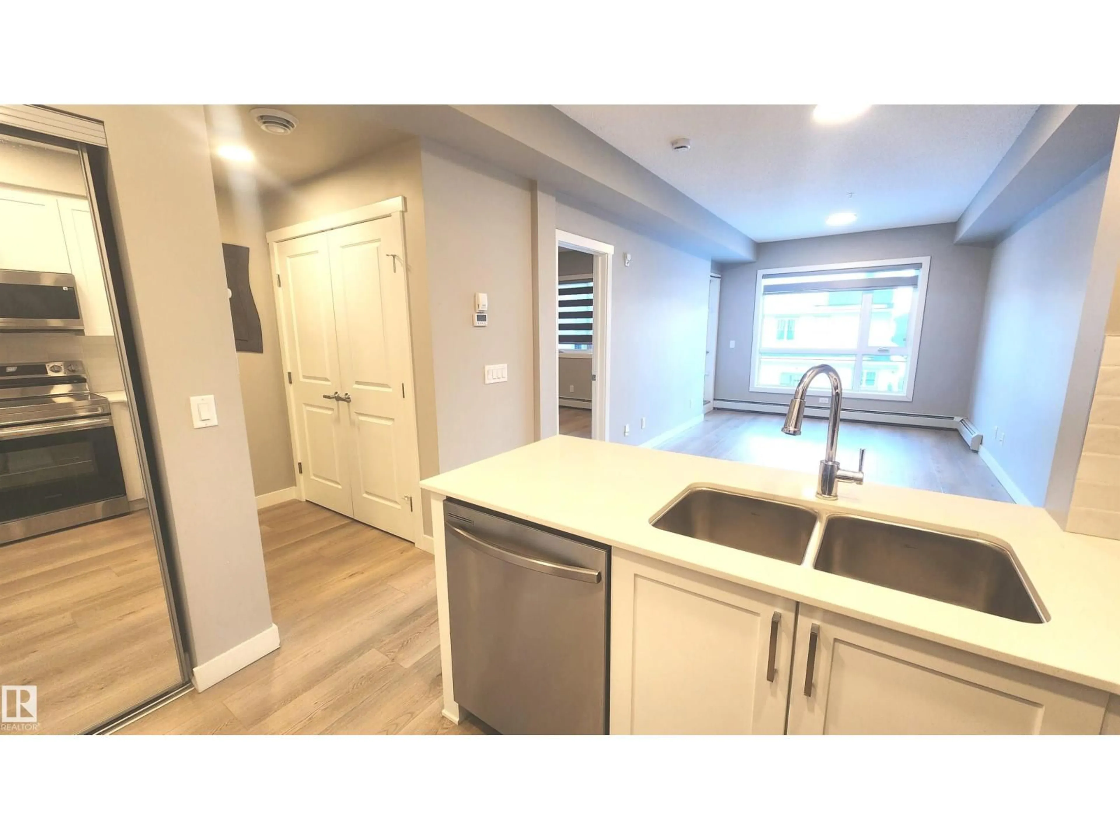 Open concept kitchen, unknown for 226 12804 140 AV, Edmonton Alberta T6V1K4