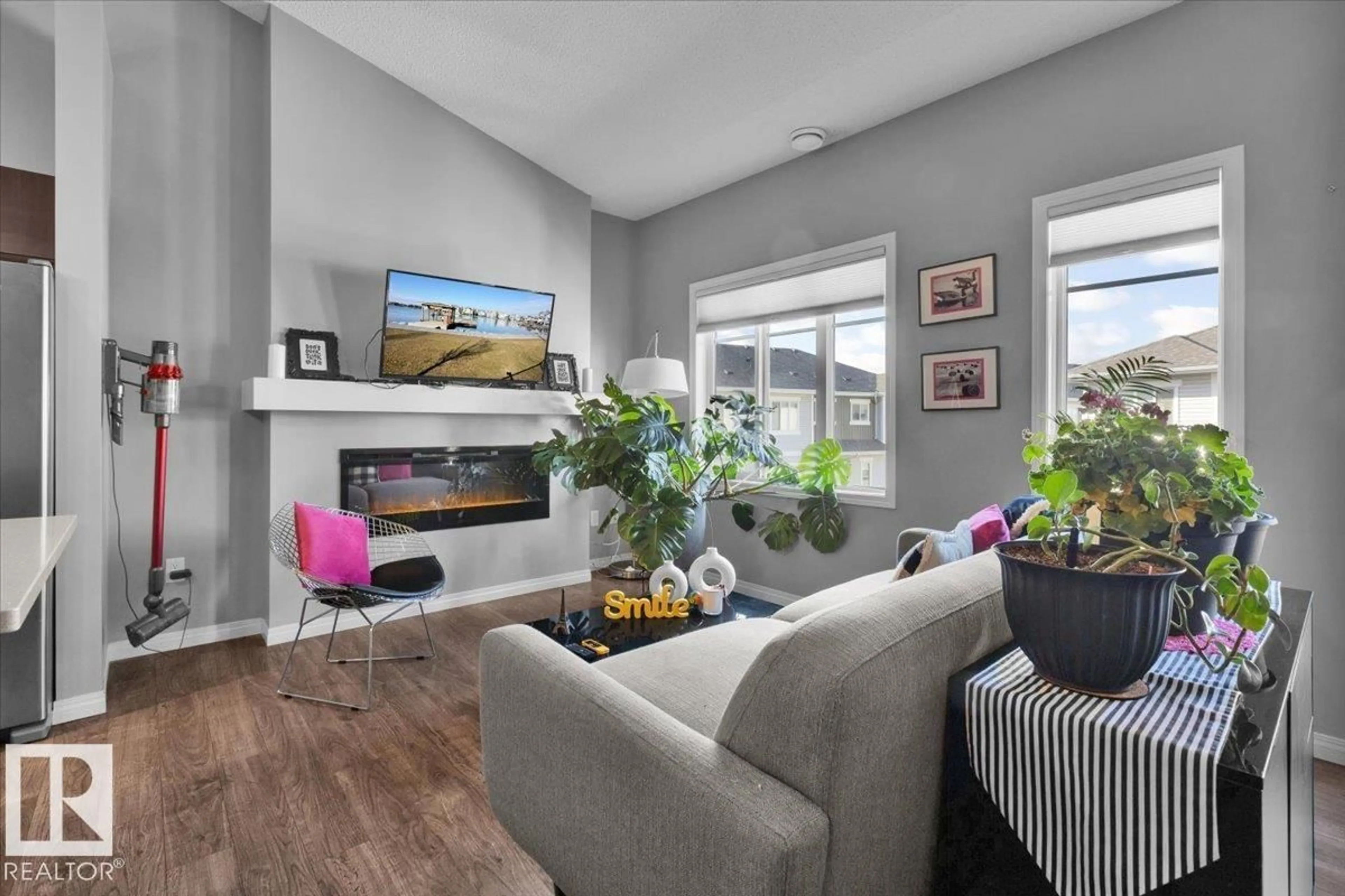 Living room with furniture, unknown for #77 - 2905 141 ST, Edmonton Alberta T6W3M4