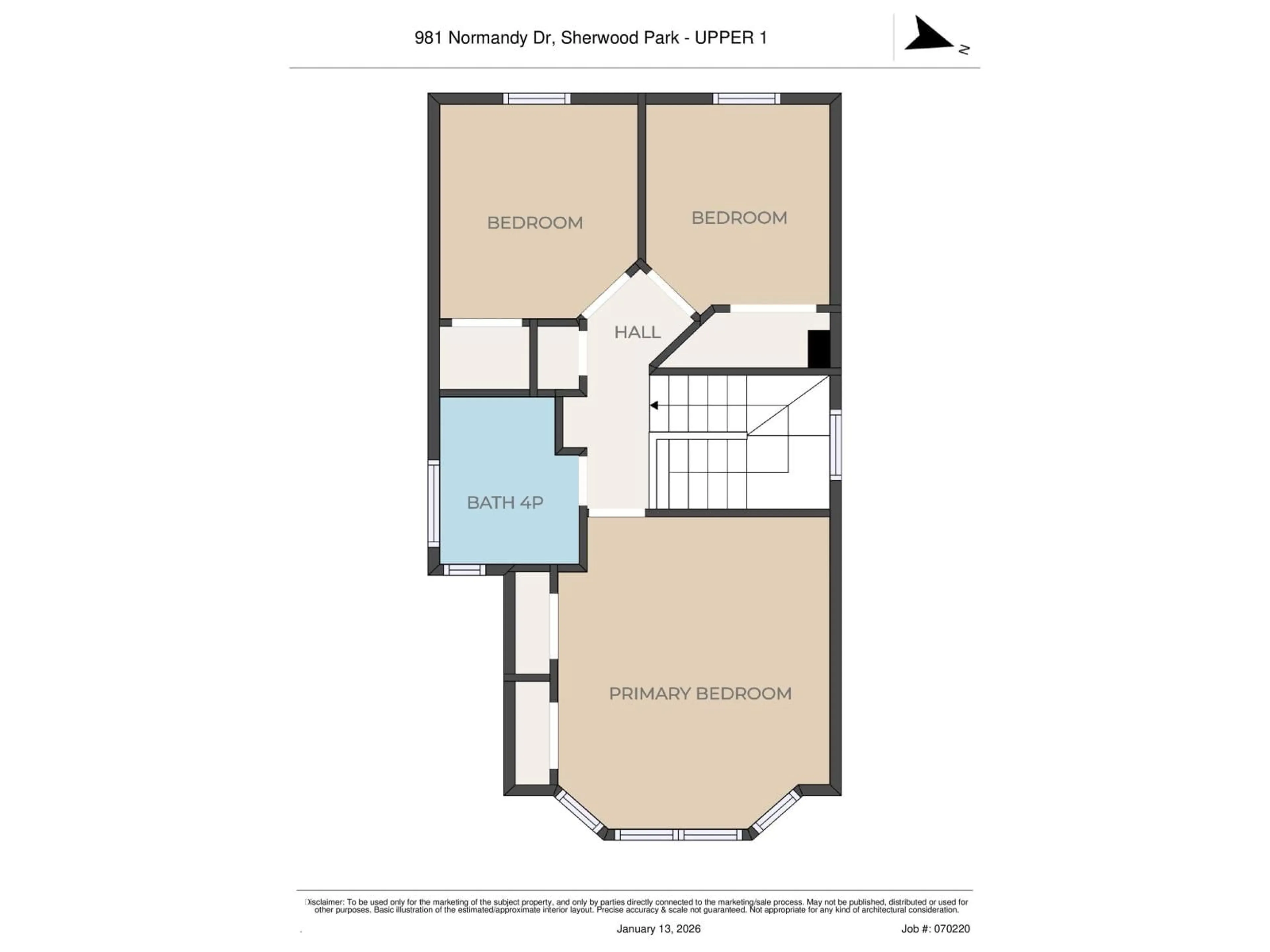 Floor plan for 981 NORMANDY DR, Sherwood Park Alberta T8A5X6