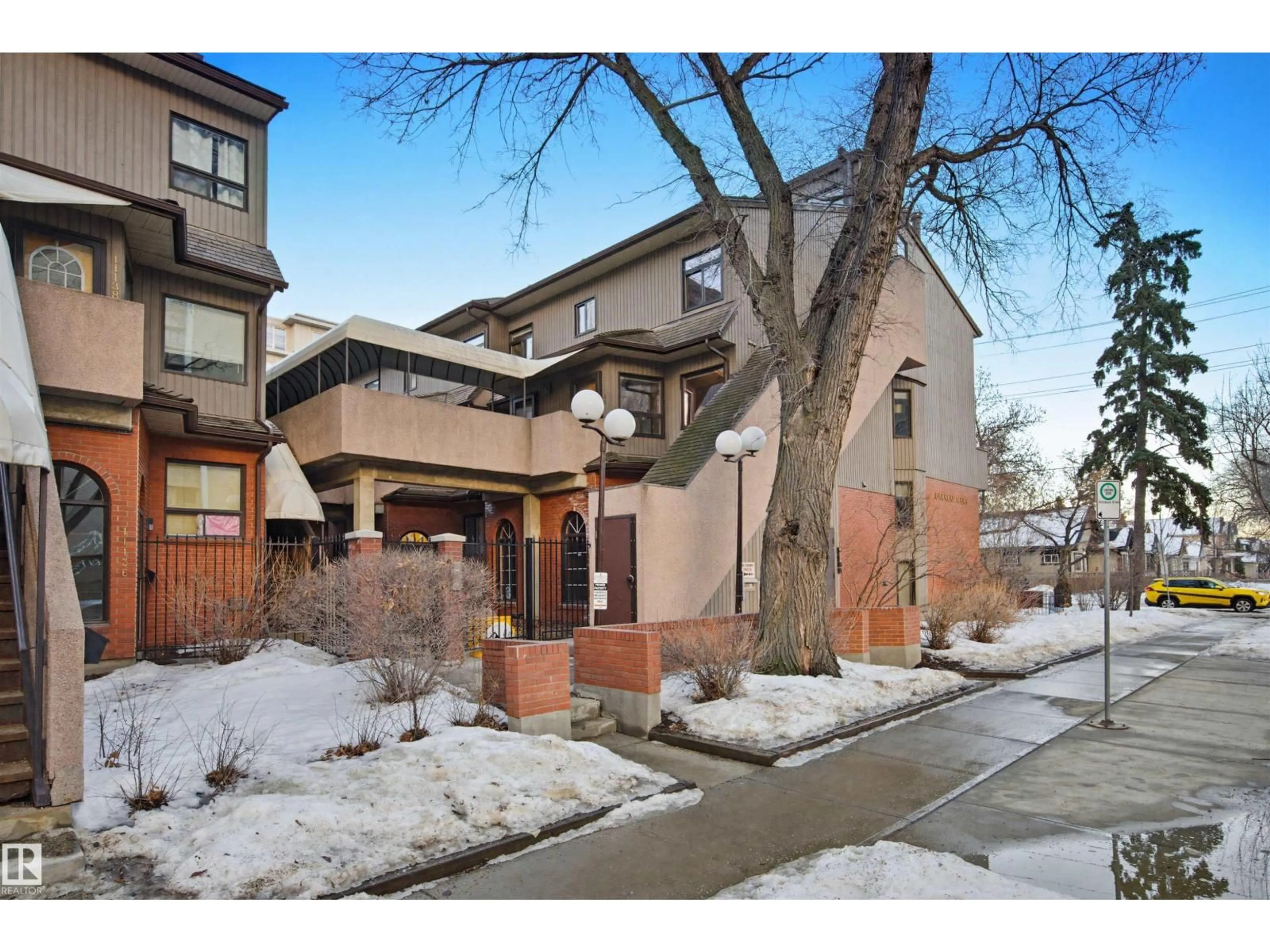 Home with brick exterior material, street for NW - 11108 83 AV, Edmonton Alberta T6G0V1