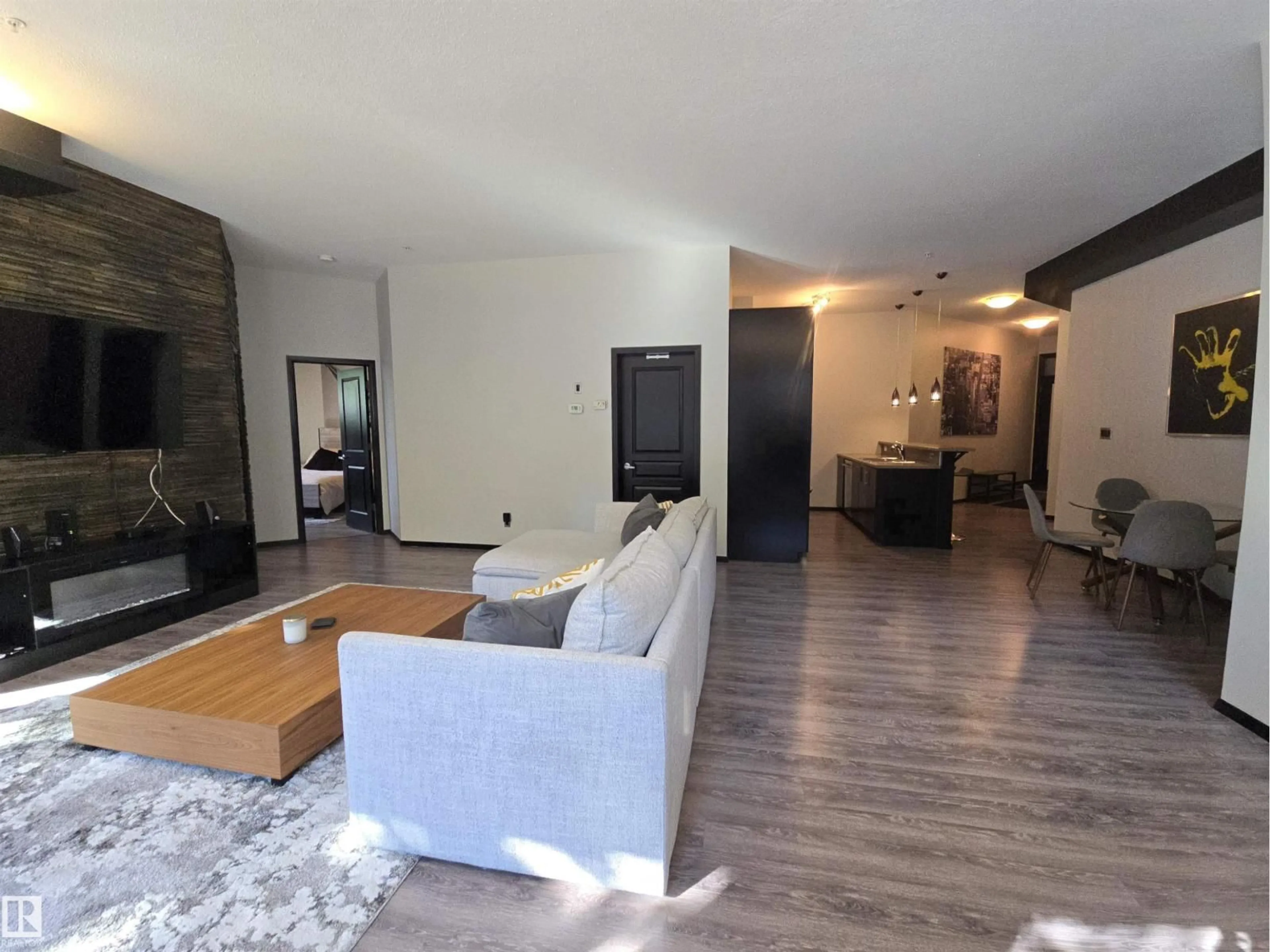 Living room with furniture, unknown for #106 - 10531 117 ST, Edmonton Alberta T5H0A8