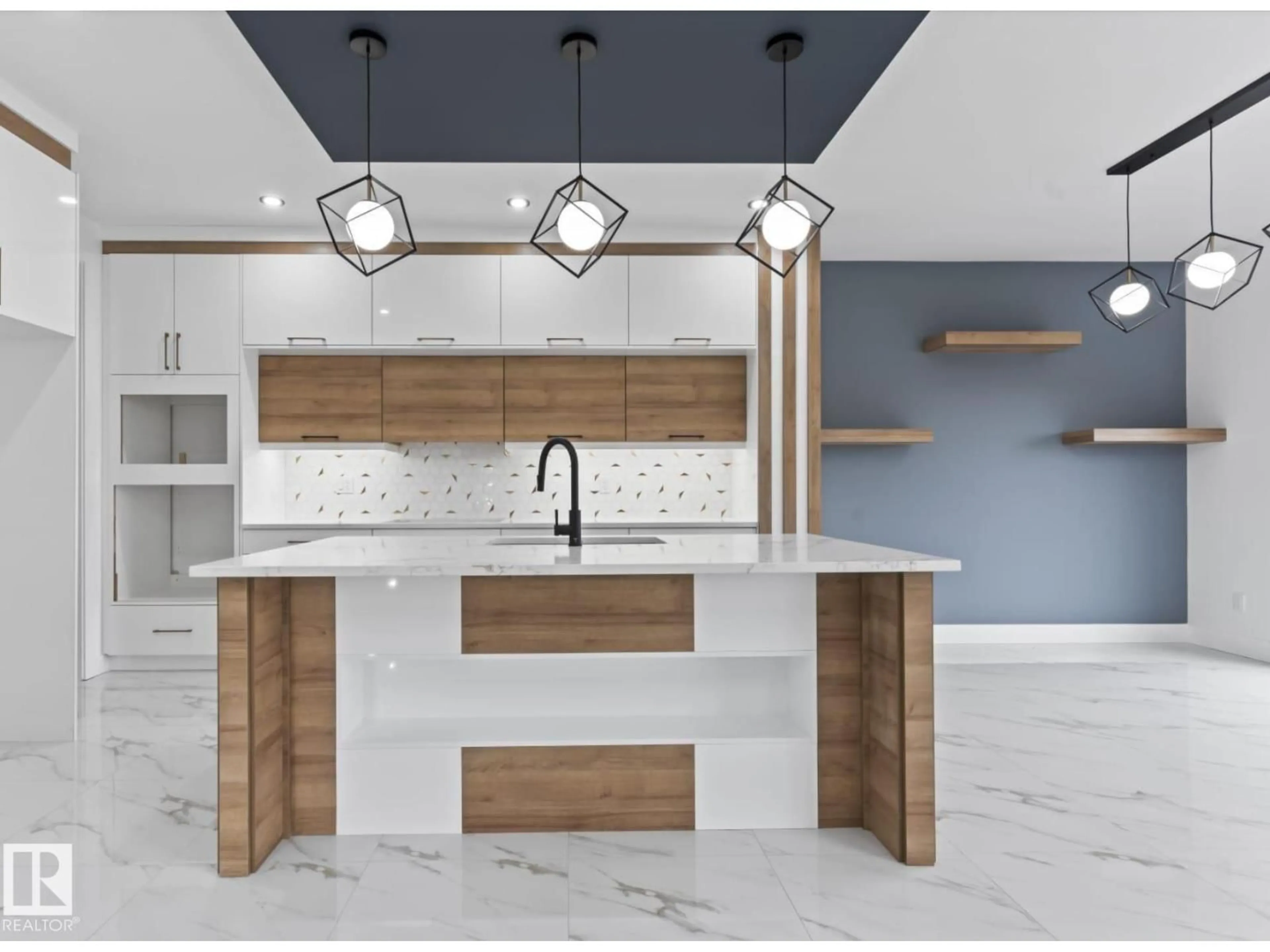 Contemporary kitchen, ceramic/tile floor for 18715 130 ST, Edmonton Alberta T6V0N3