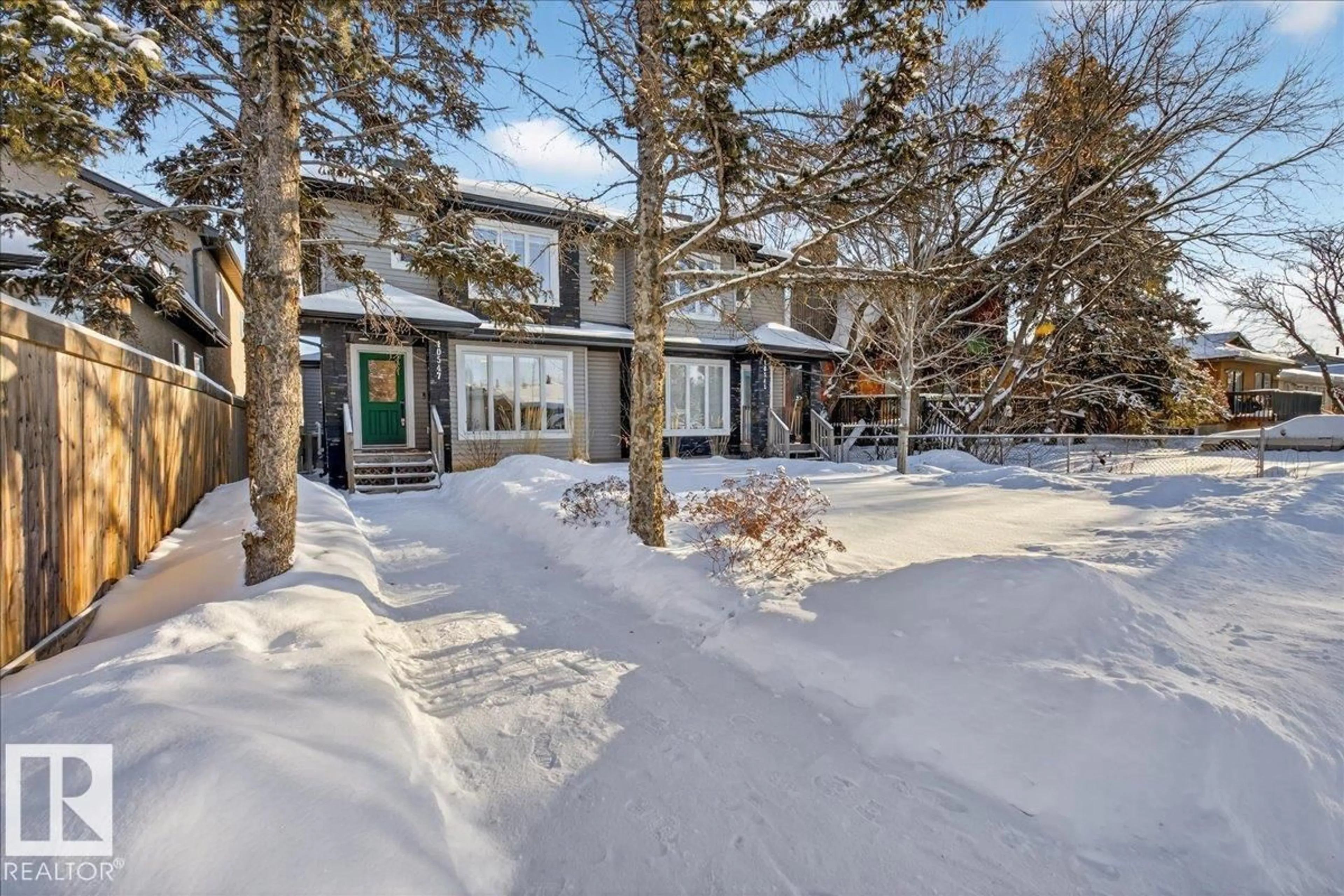 A pic from outside/outdoor area/front of a property/back of a property/a pic from drone, street for 10547 151 ST, Edmonton Alberta T5P1V2