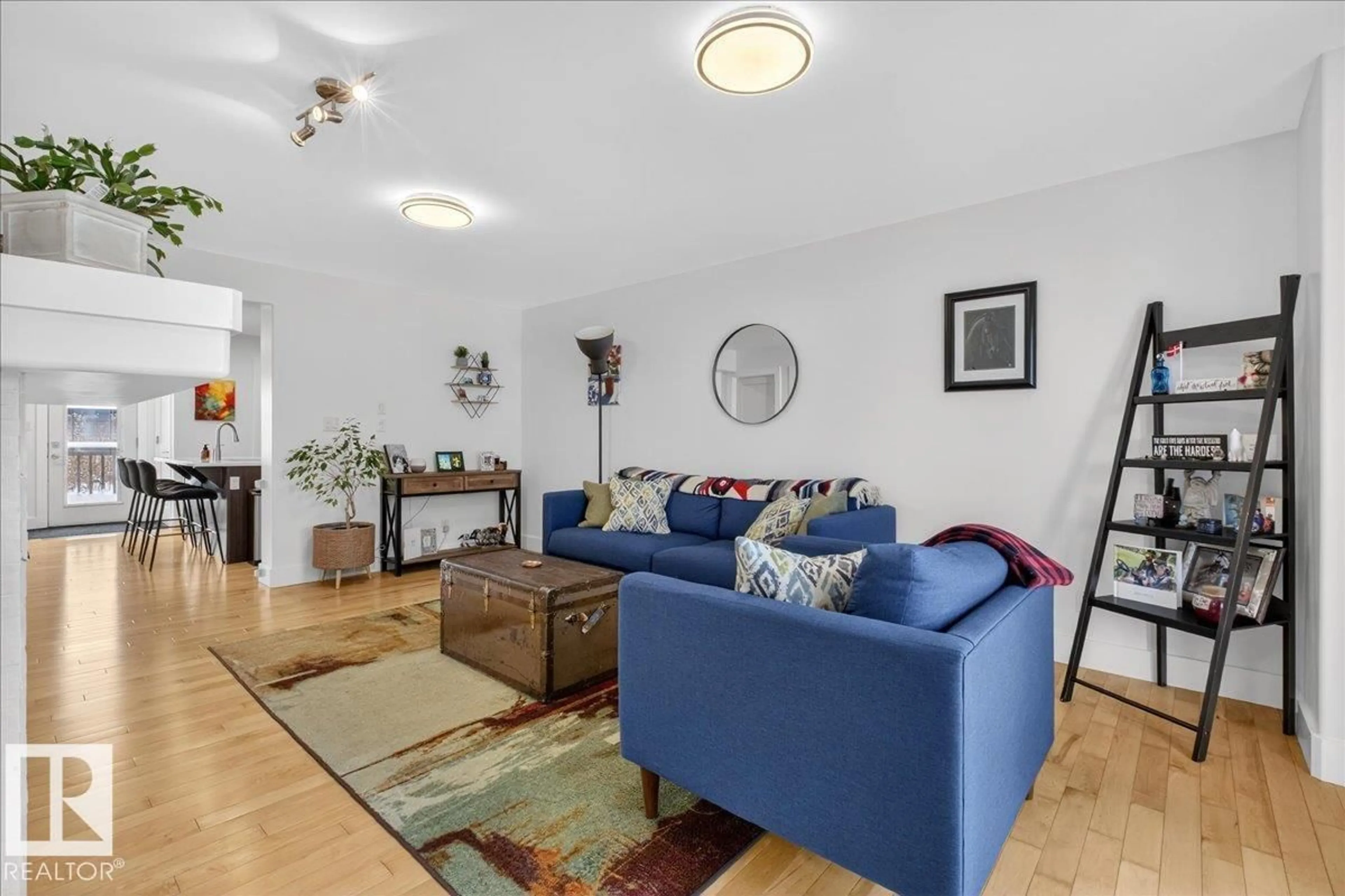 Living room with furniture, unknown for 10547 151 ST, Edmonton Alberta T5P1V2