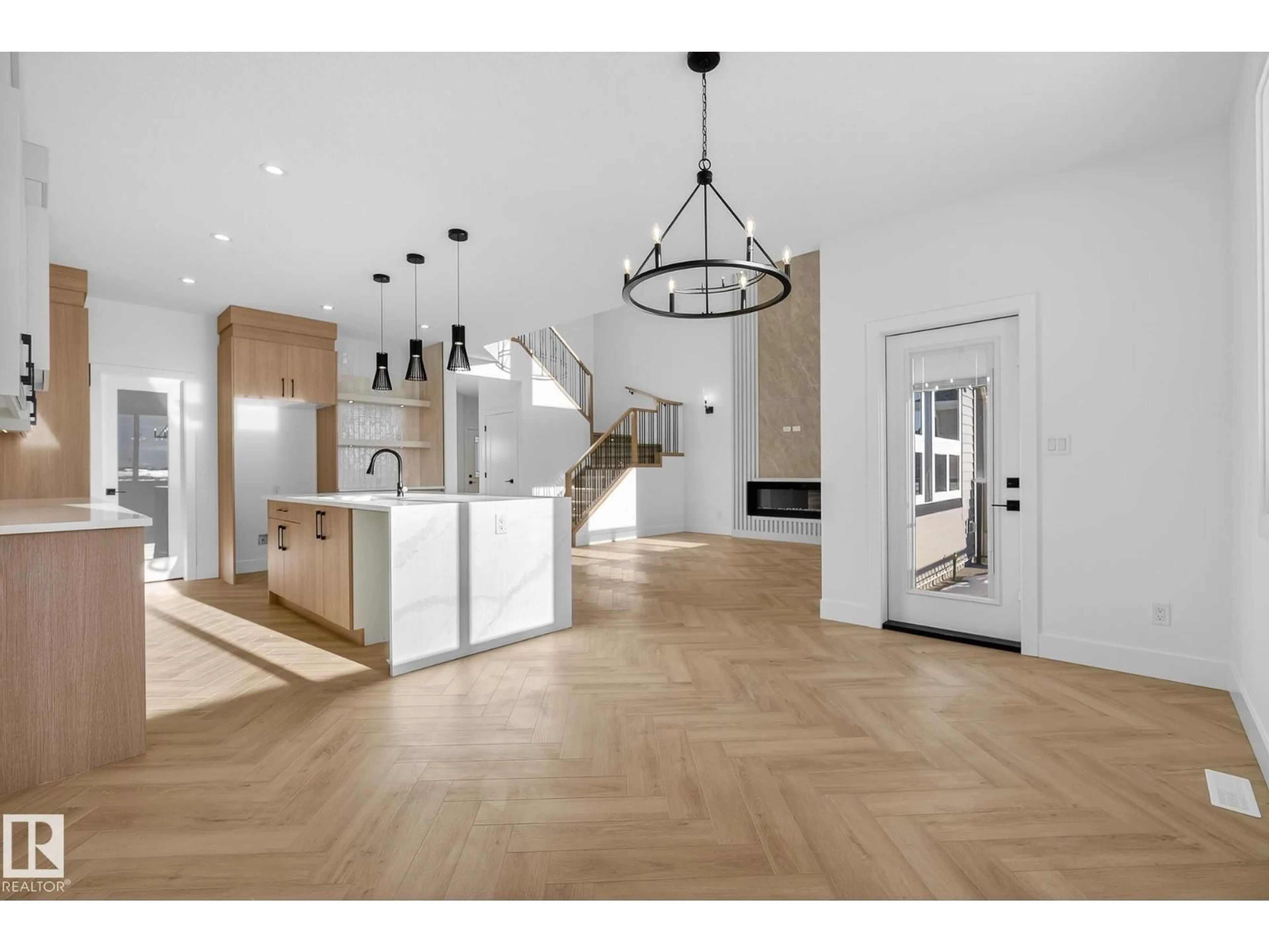 Open concept kitchen, unknown for 168 CALEDON CRESCENT, Spruce Grove Alberta T7X4E3