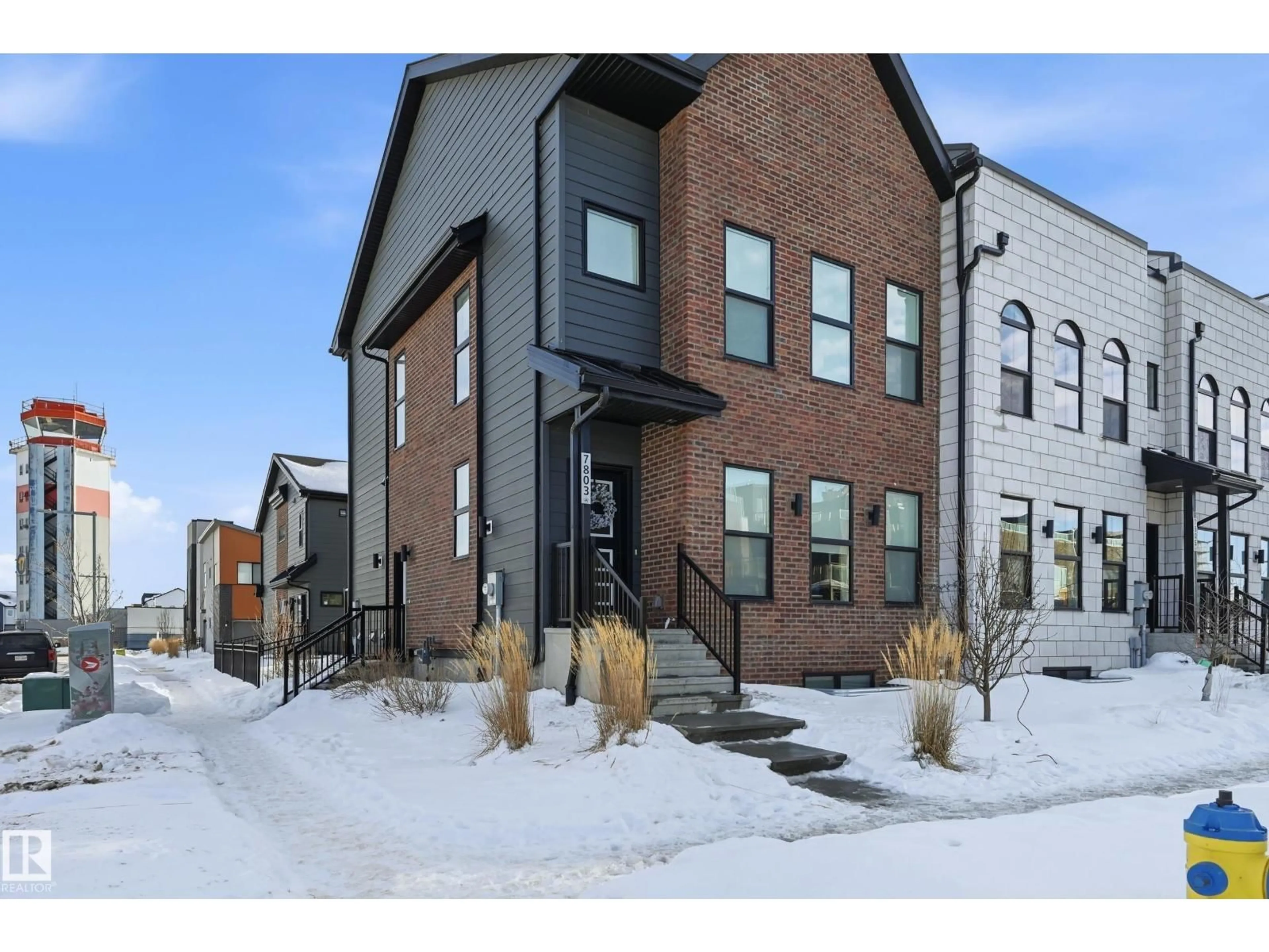 Home with brick exterior material, street for 7803 YORKE RD, Edmonton Alberta T5G2R6