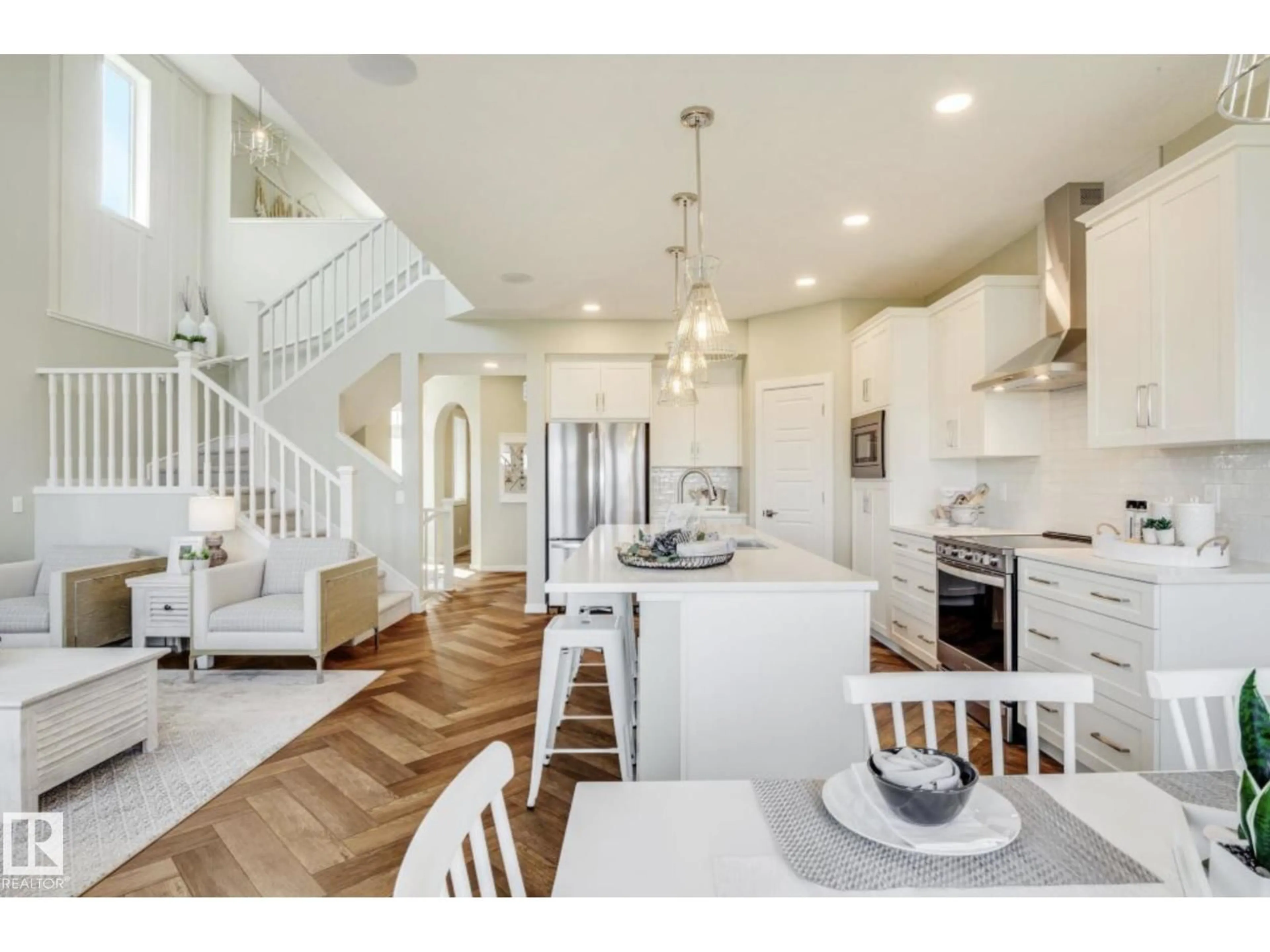 Open concept kitchen, unknown for NW - 17355 3 ST, Edmonton Alberta T5Y4G7