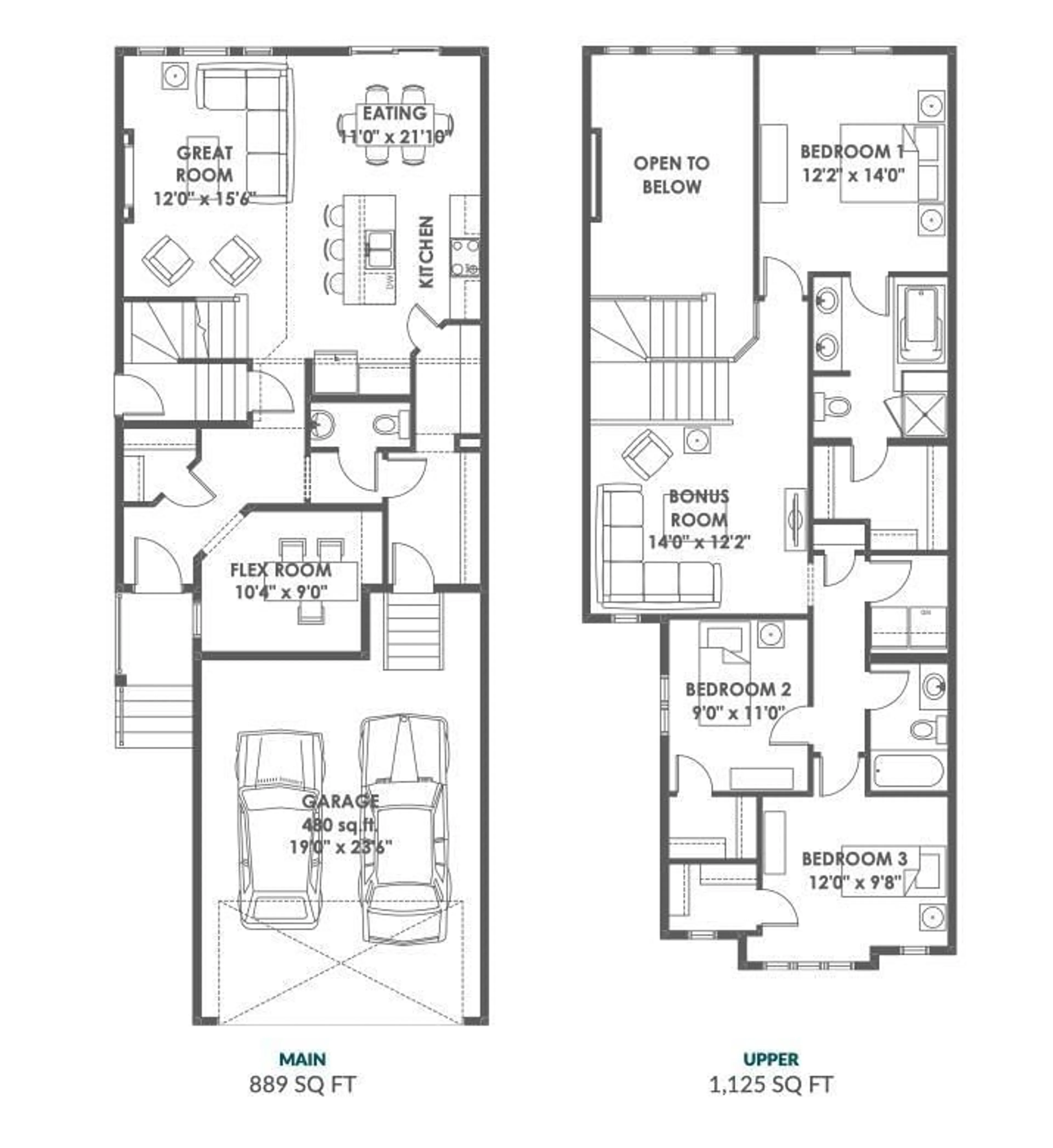Floor plan for NW - 17355 3 ST, Edmonton Alberta T5Y4G7