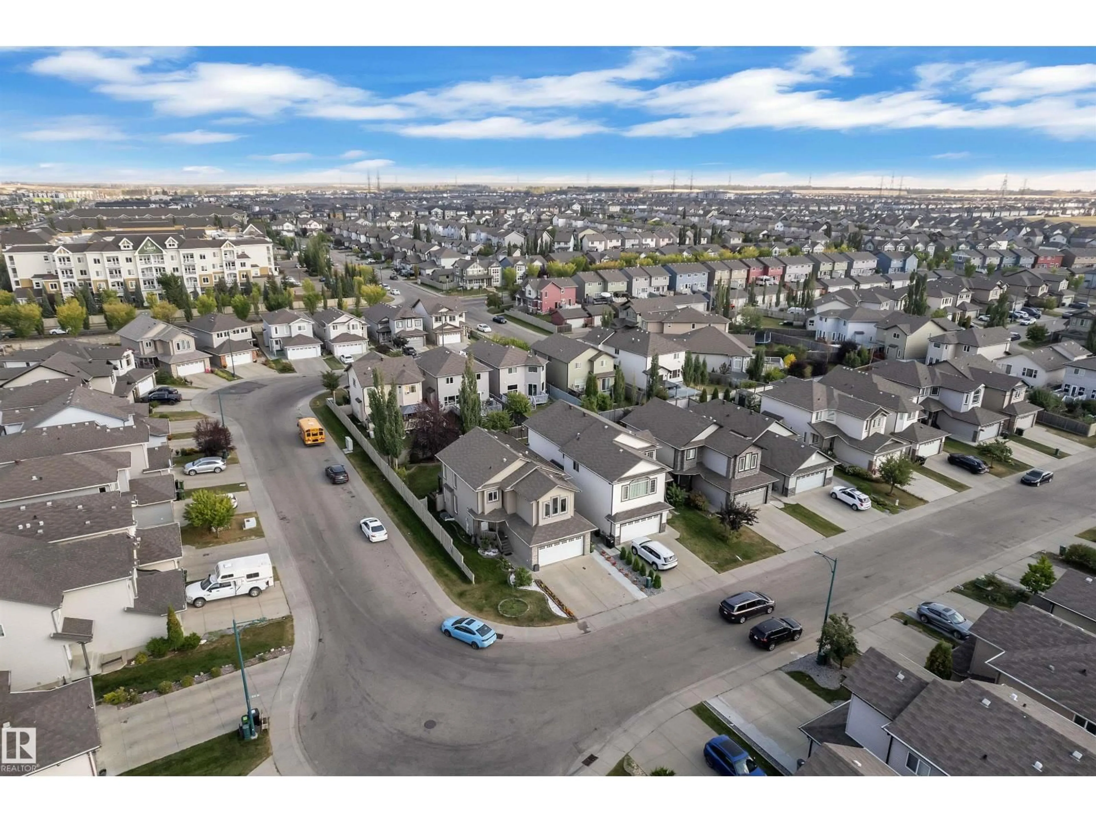 A pic from outside/outdoor area/front of a property/back of a property/a pic from drone, street for NW - 2225 32B ST, Edmonton Alberta T6T0K6