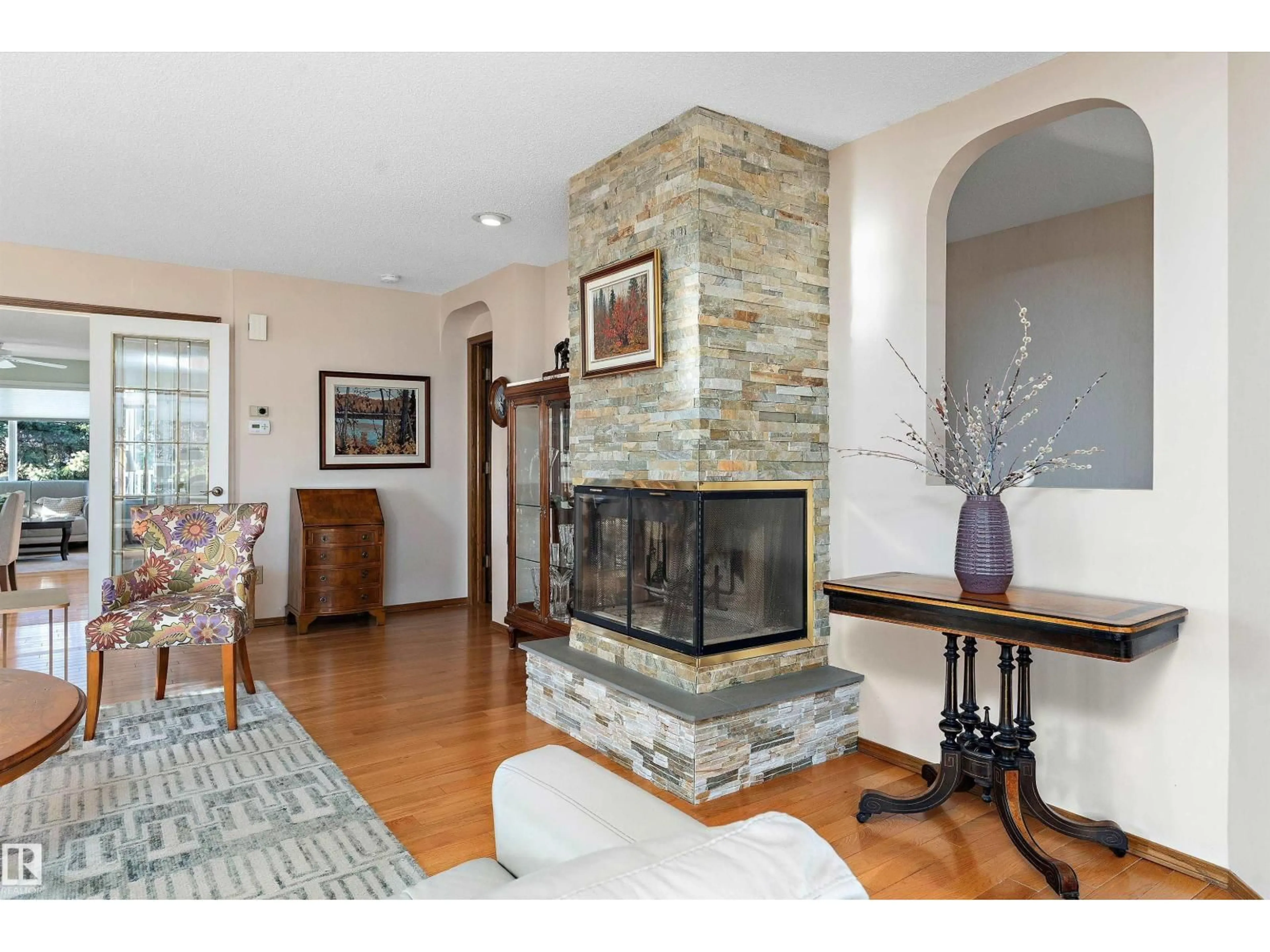 Living room with furniture, unknown for 108 IRONWOOD PL, Edmonton Alberta T6J6R4