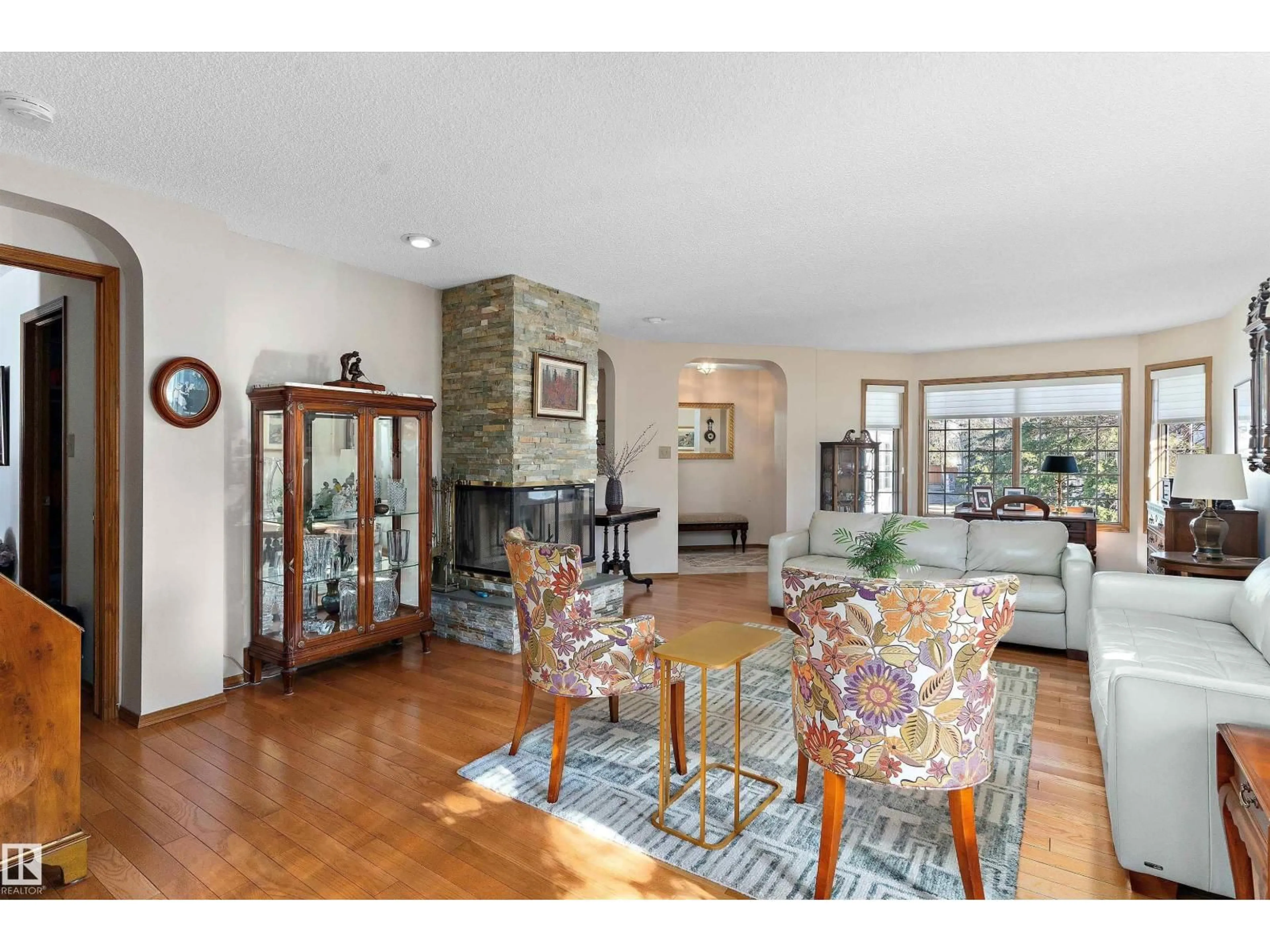 Living room with furniture, unknown for 108 IRONWOOD PL, Edmonton Alberta T6J6R4