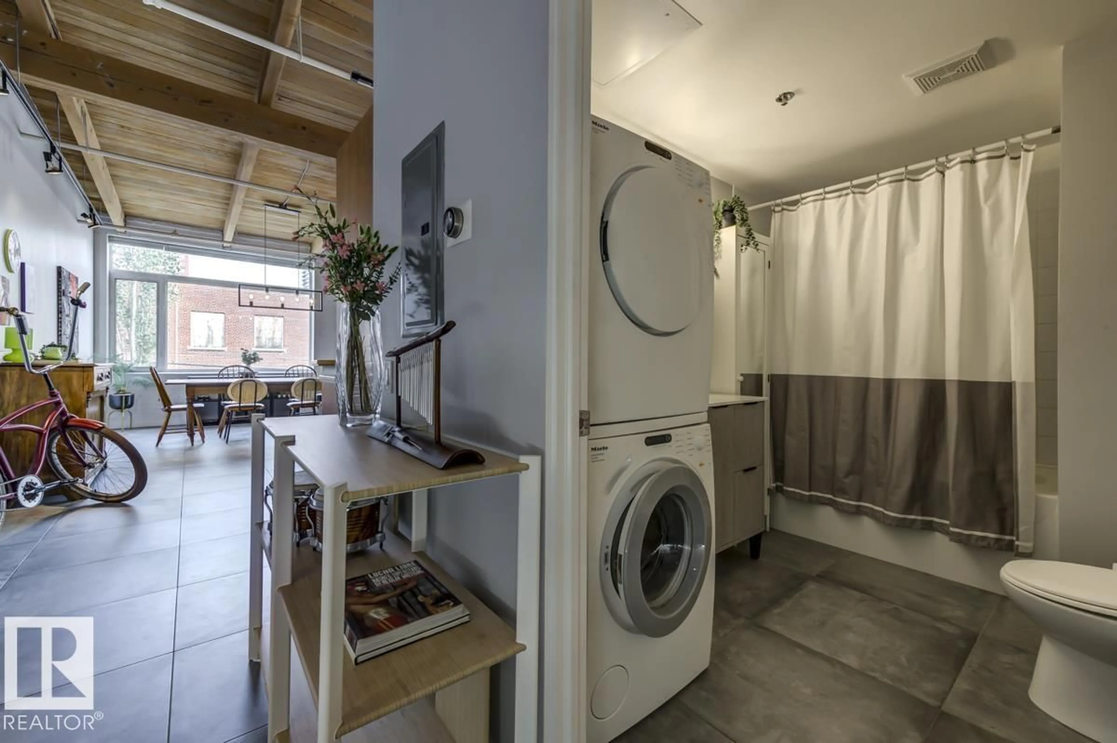 Laundry room for #208 - 10309 107 ST, Edmonton Alberta T5J1K3