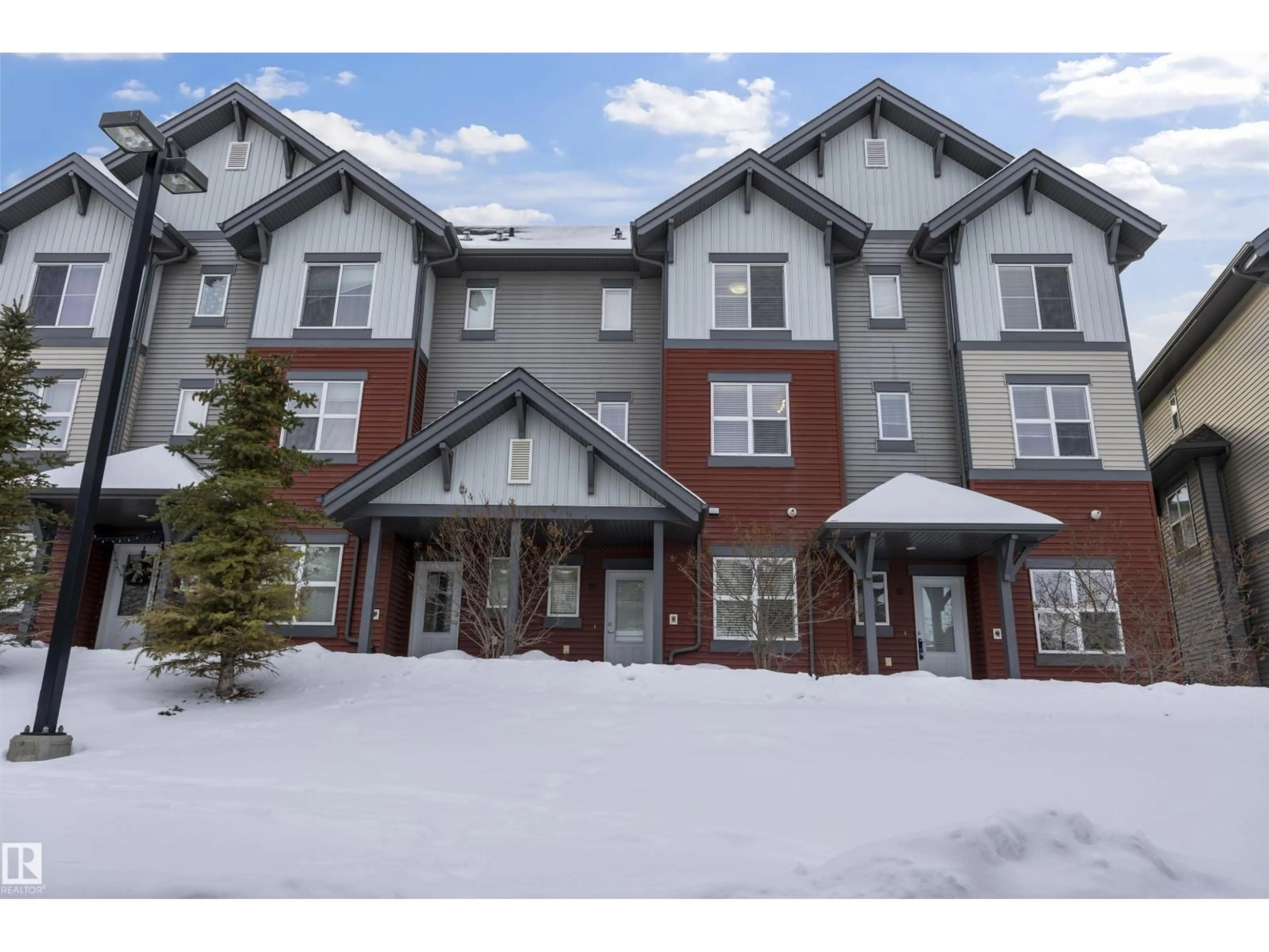 A pic from outside/outdoor area/front of a property/back of a property/a pic from drone, unknown for 56 - 655 WATT BV, Edmonton Alberta T6X0Y2