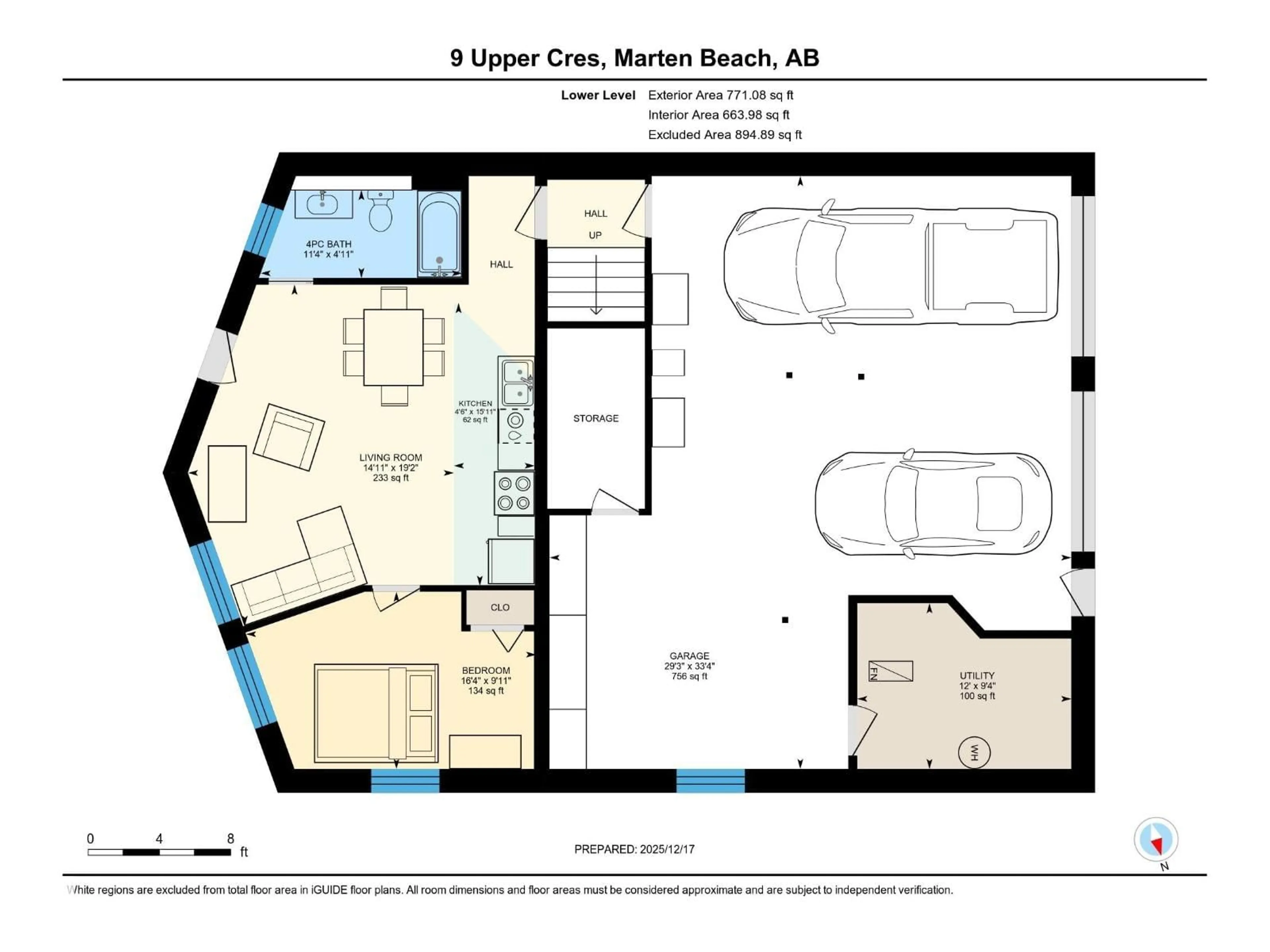 Floor plan for 9 UPPER CR, Rural Lesser Slave River M.D. Alberta T0G2A0
