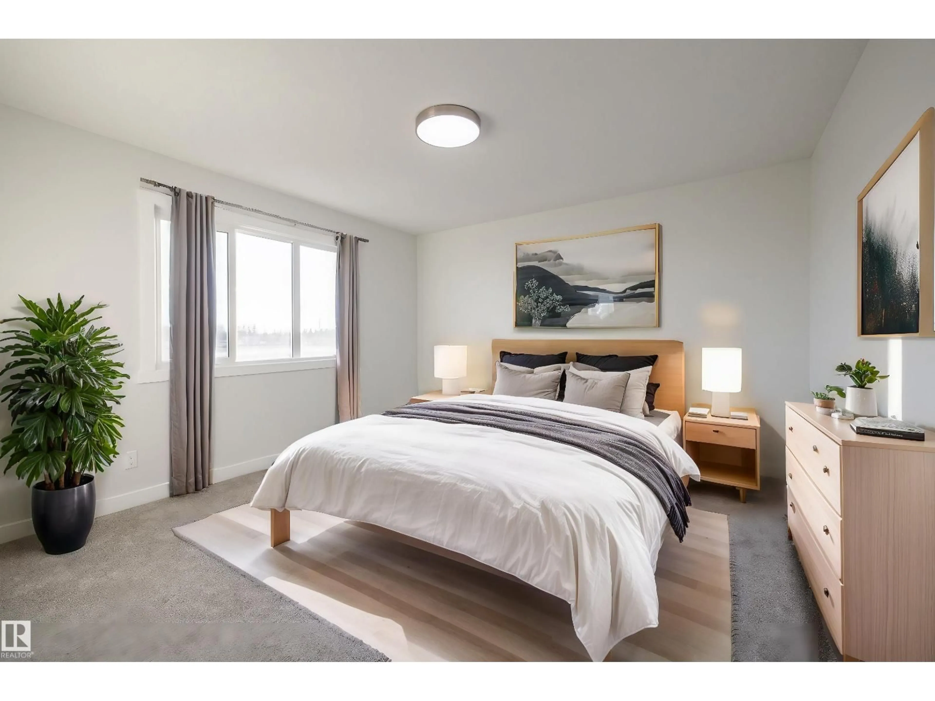 Bedroom with bed, unknown for 20964 22 AV, Edmonton Alberta T6M3G1