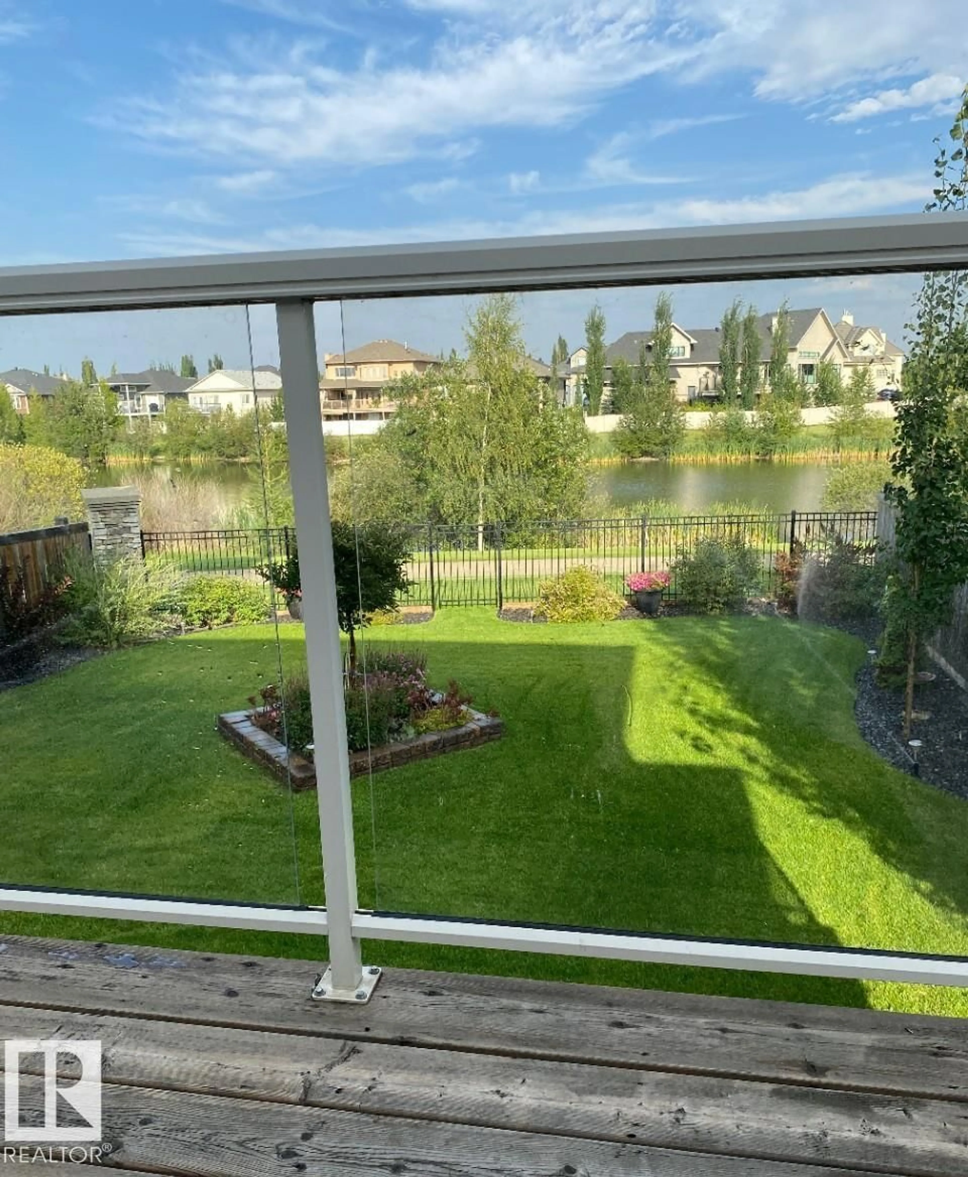 Balcony in the apartment, water/lake/river/ocean view for 127 KEYPORT CI, Leduc Alberta T9E0M4