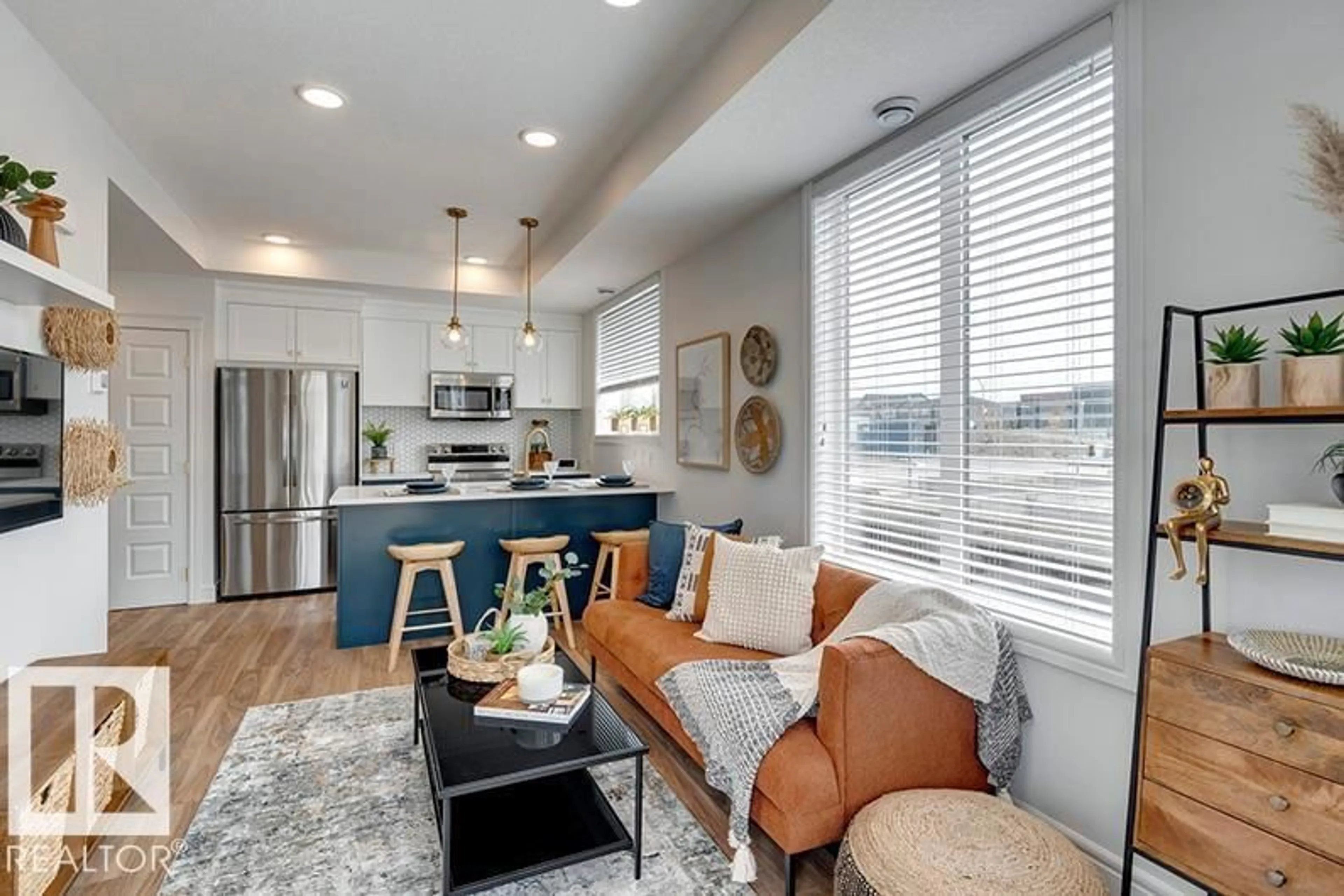 Open concept kitchen, unknown for #43 - 16231 19 AV, Edmonton Alberta T6W5C6