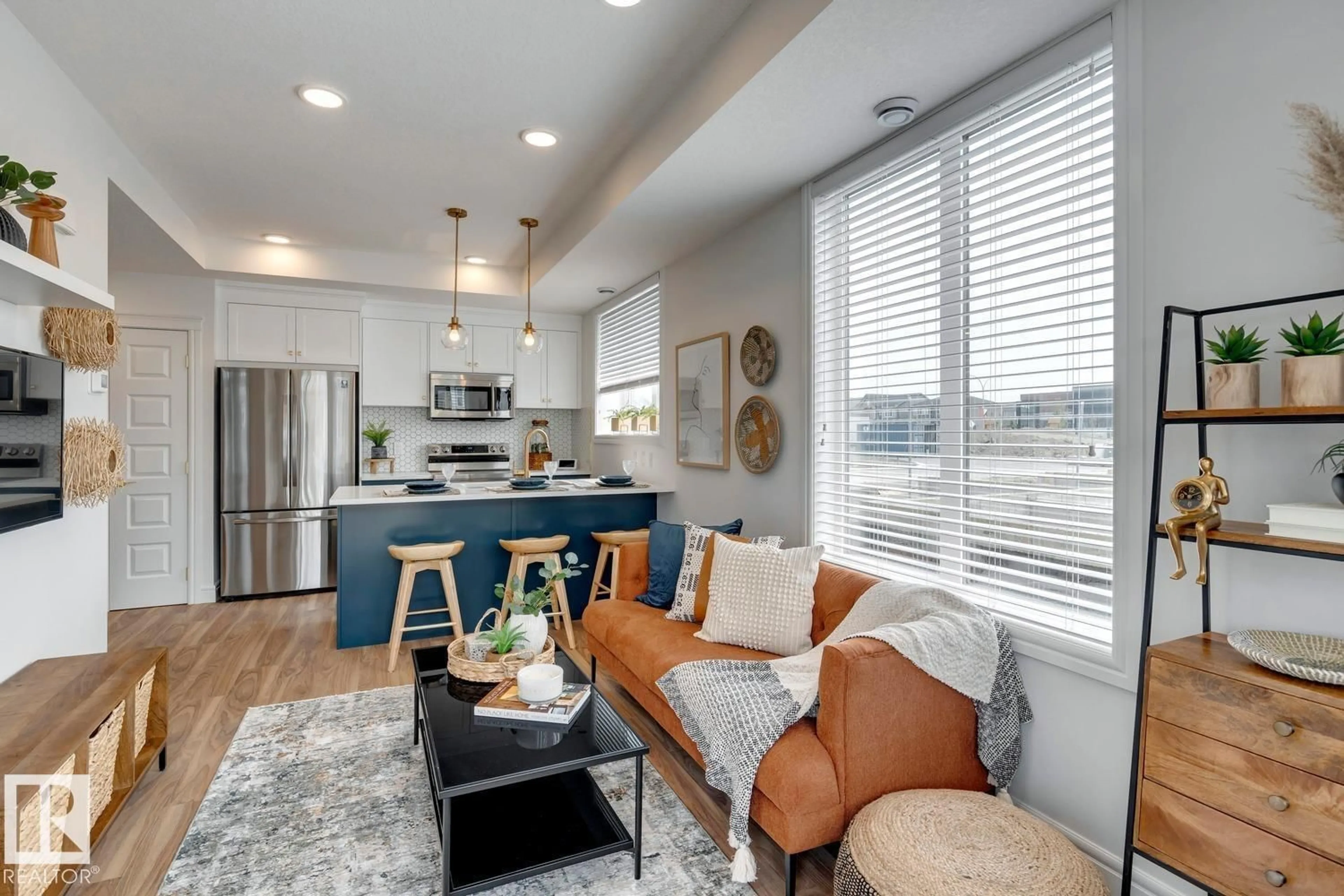 Open concept kitchen, unknown for #43 - 16231 19 AV, Edmonton Alberta T6W5C6