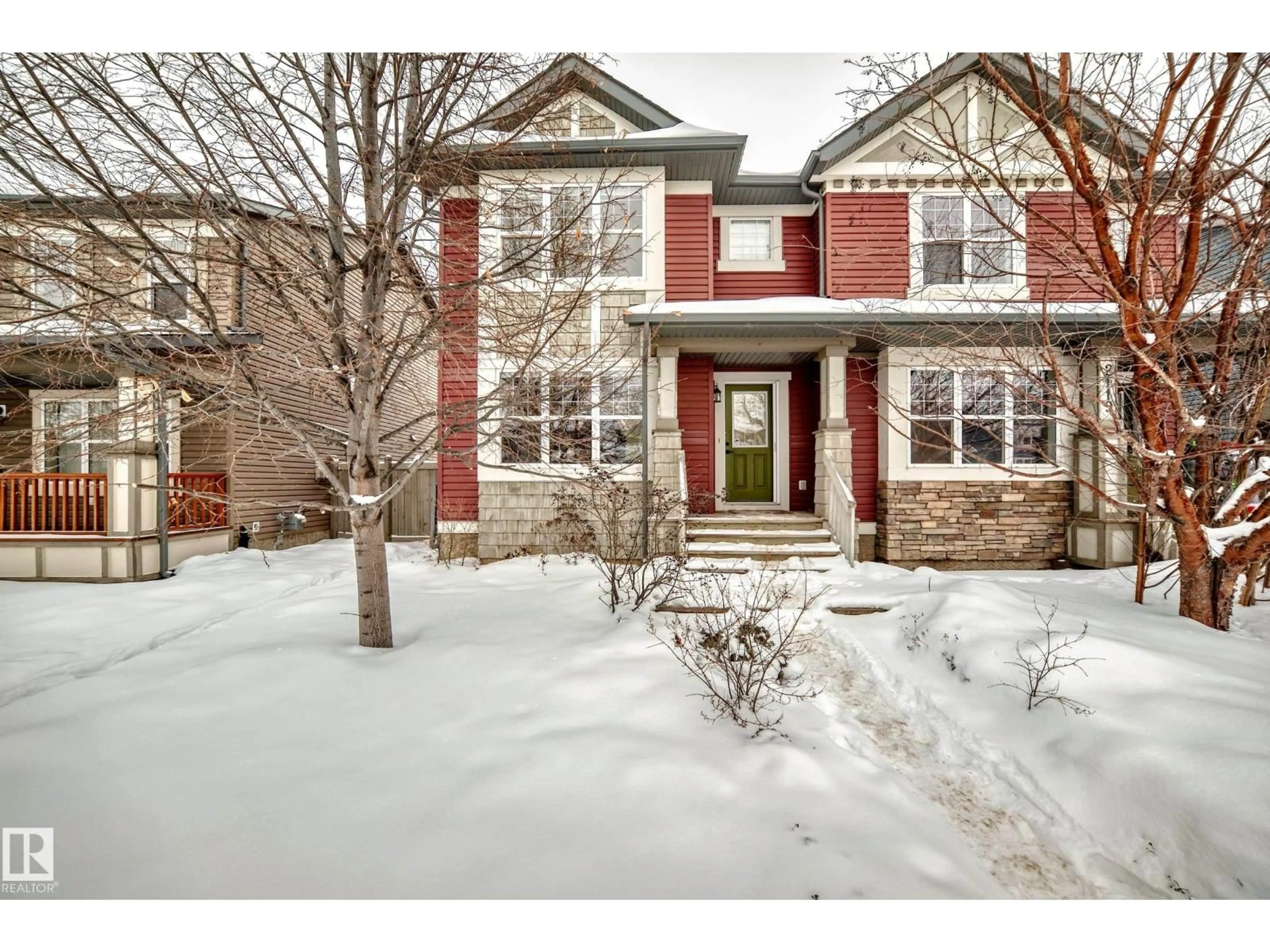 Home with brick exterior material, street for 2123 32 ST, Edmonton Alberta T6T0K4