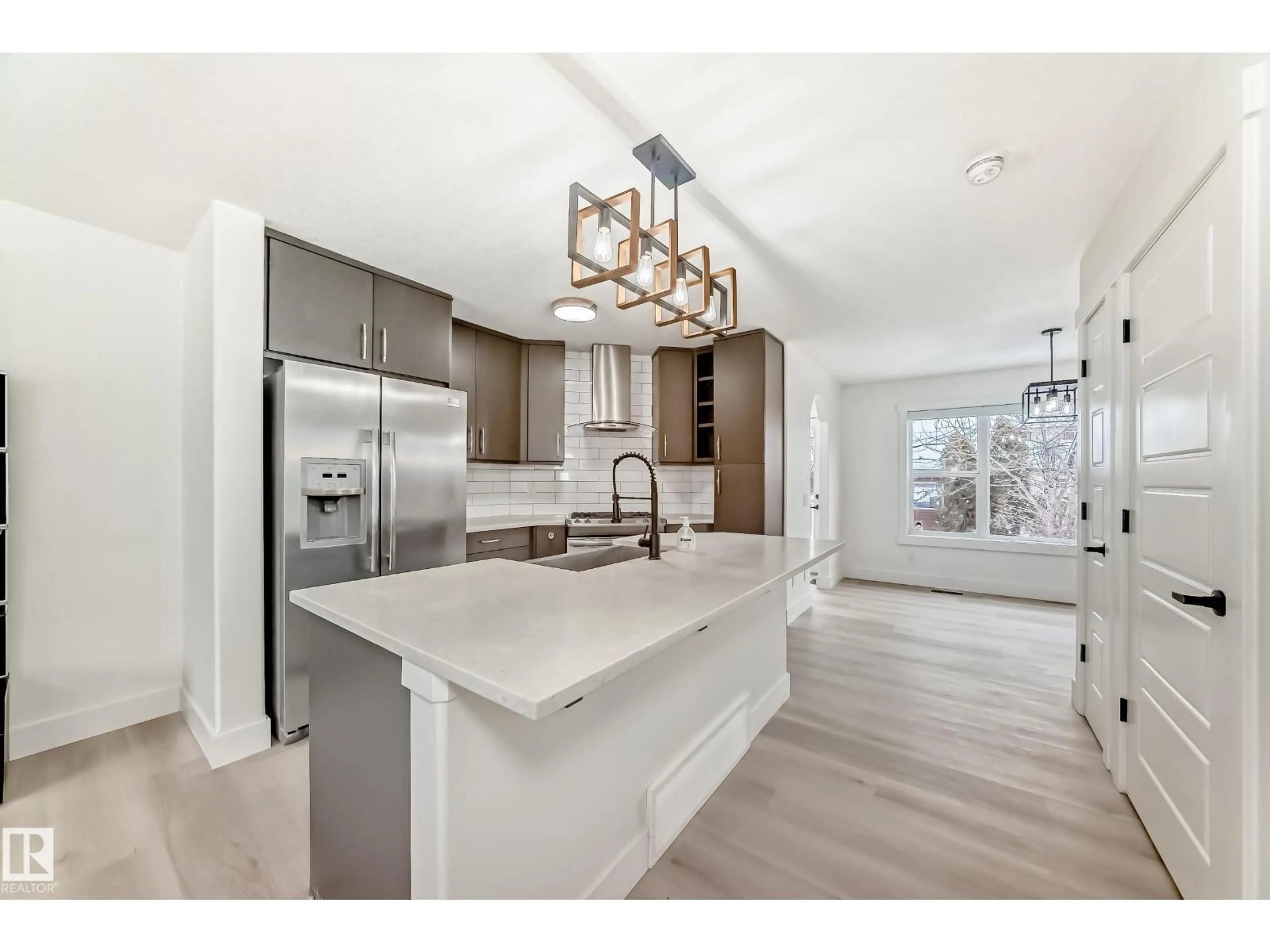 Open concept kitchen, unknown for 2123 32 ST, Edmonton Alberta T6T0K4
