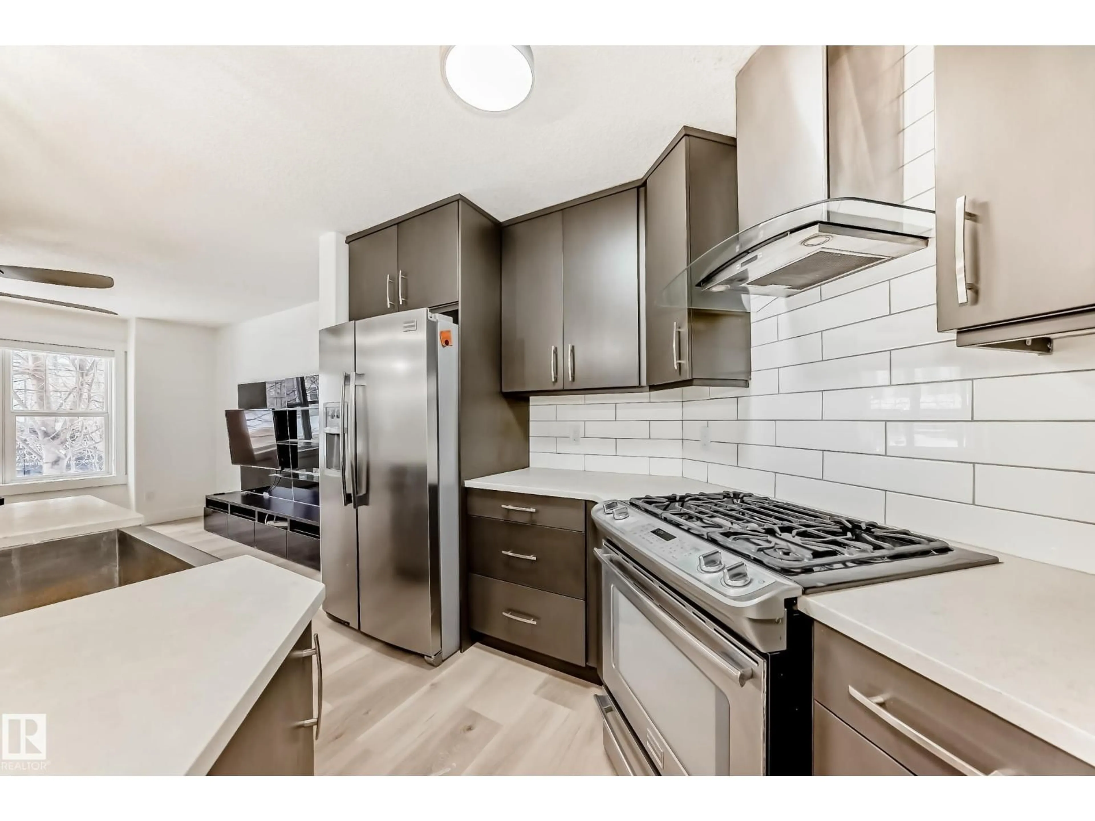 Open concept kitchen, unknown for 2123 32 ST, Edmonton Alberta T6T0K4