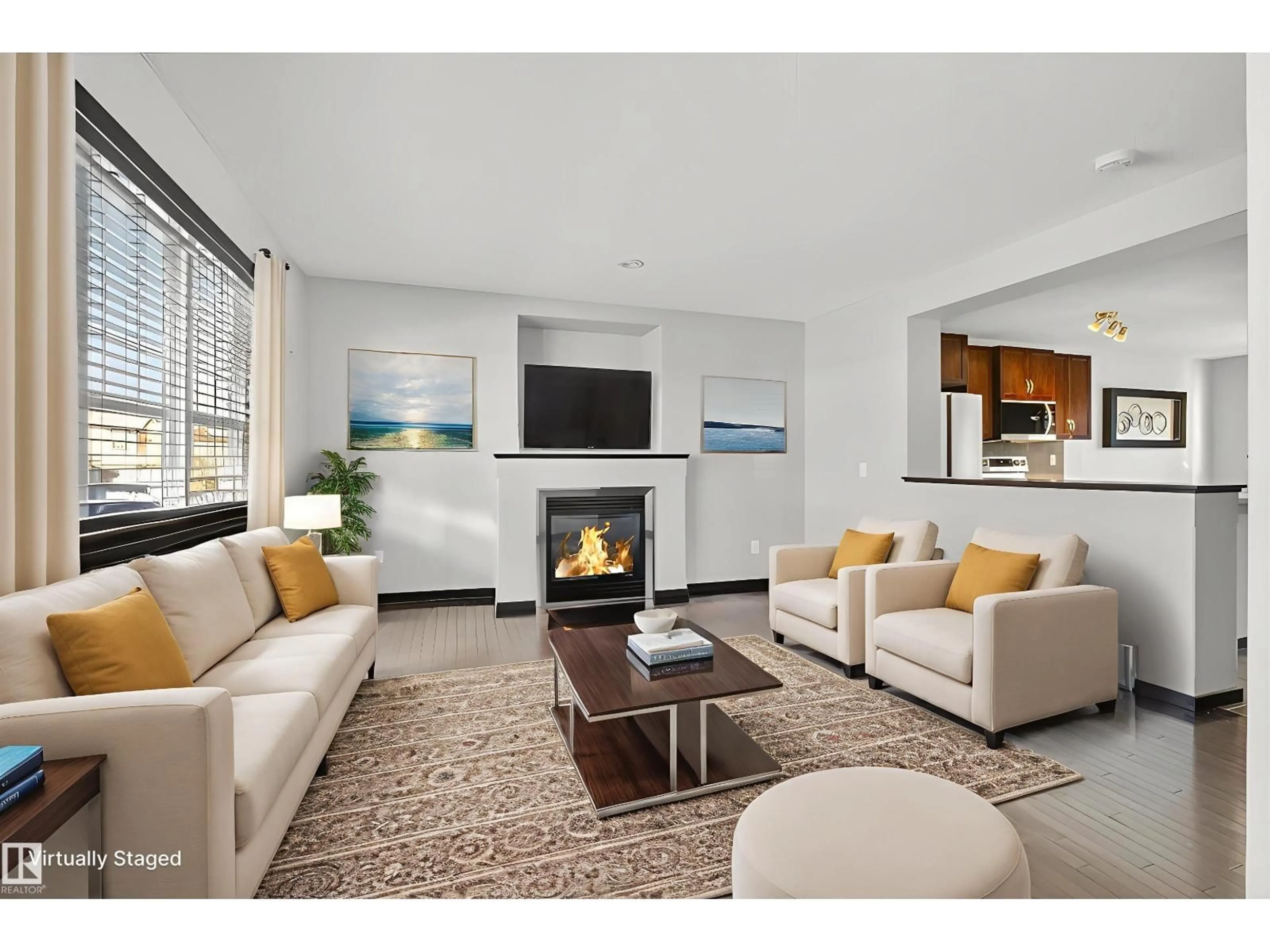 Living room with furniture, unknown for 3623 13 ST, Edmonton Alberta T6T0J5