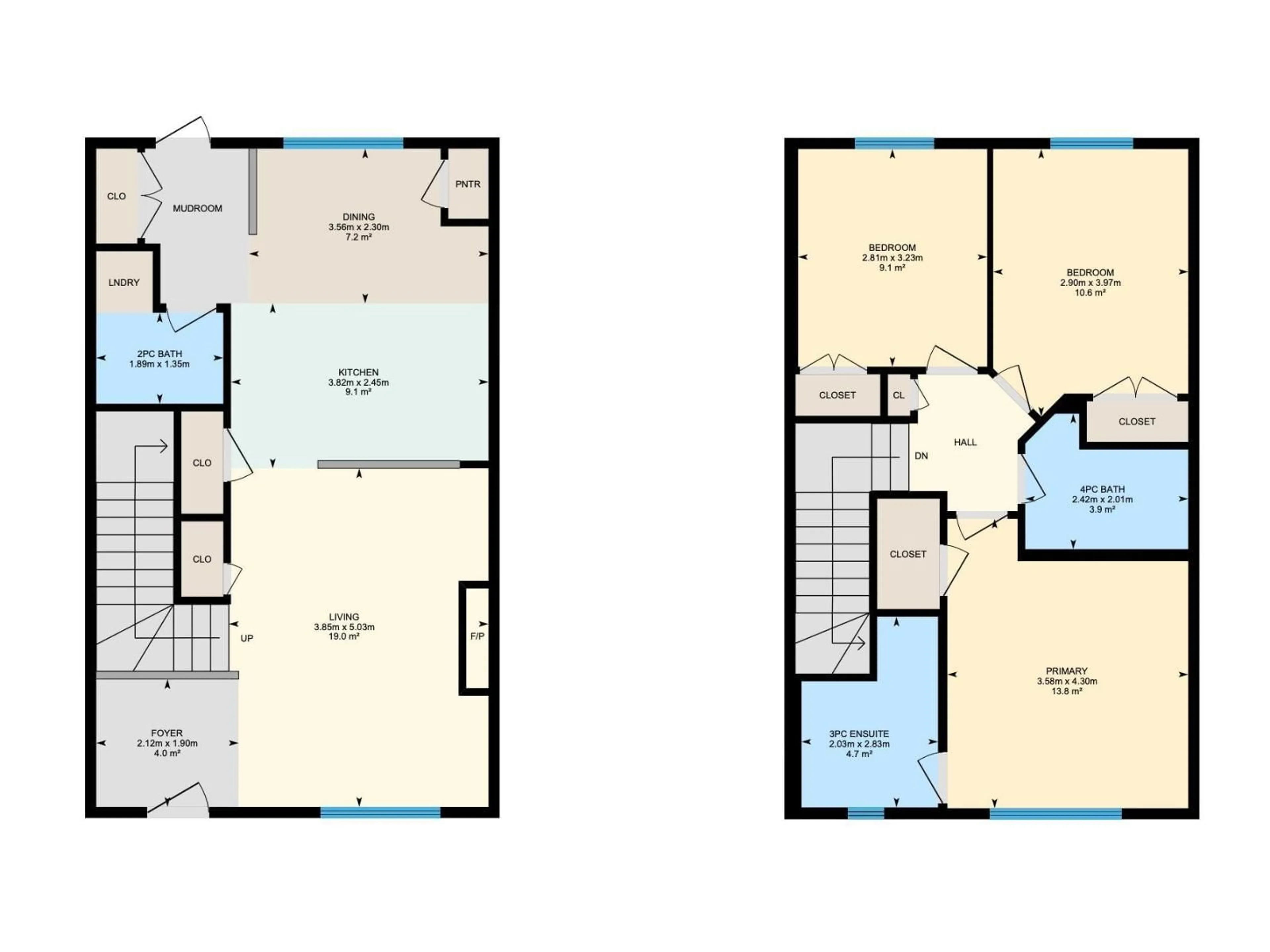 Floor plan for 16740 120 ST, Edmonton Alberta T5X0G5