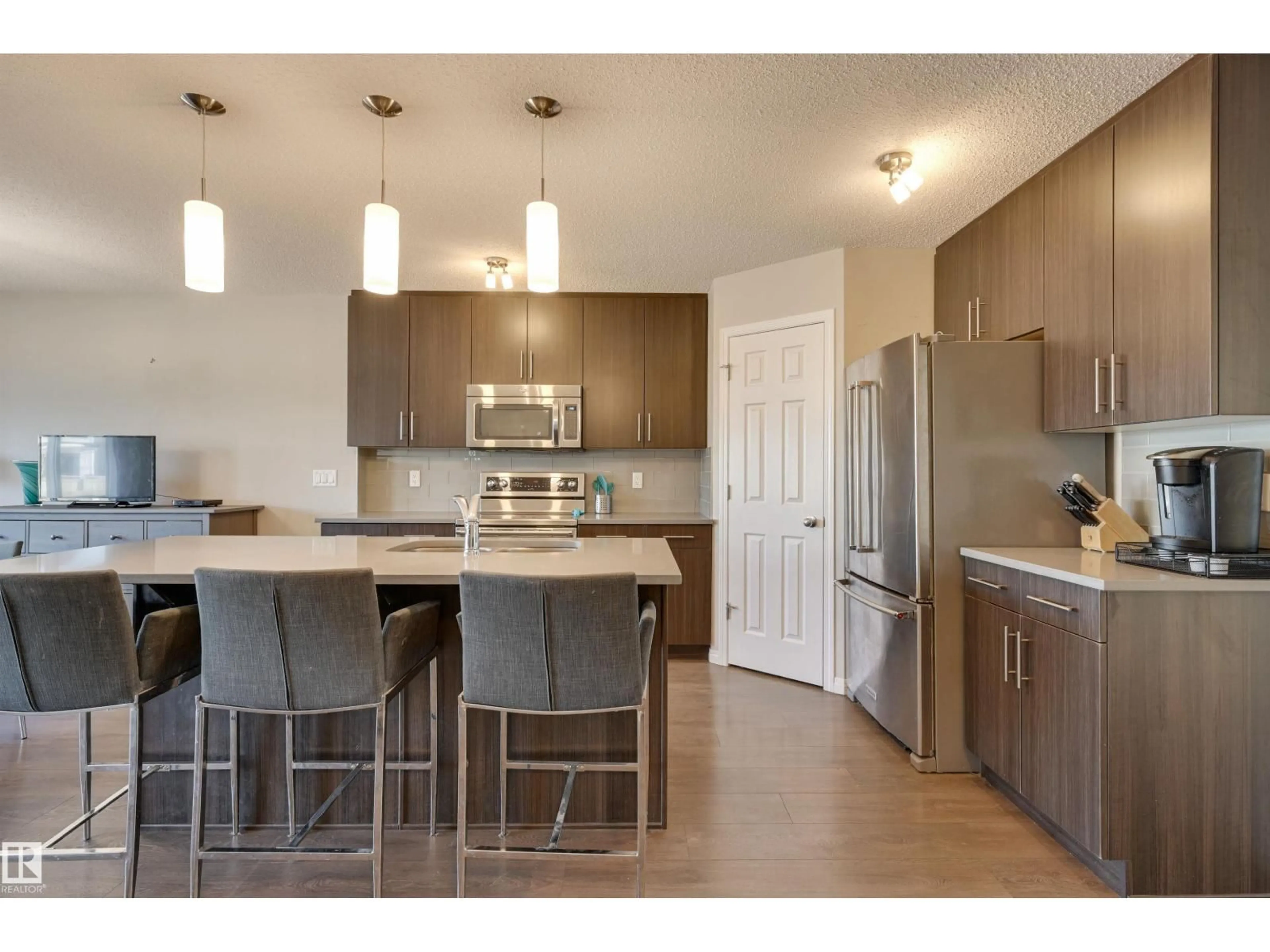 Open concept kitchen, unknown for GR SW - 2720 COUGHLAN GREEN, Edmonton Alberta T6W3N8