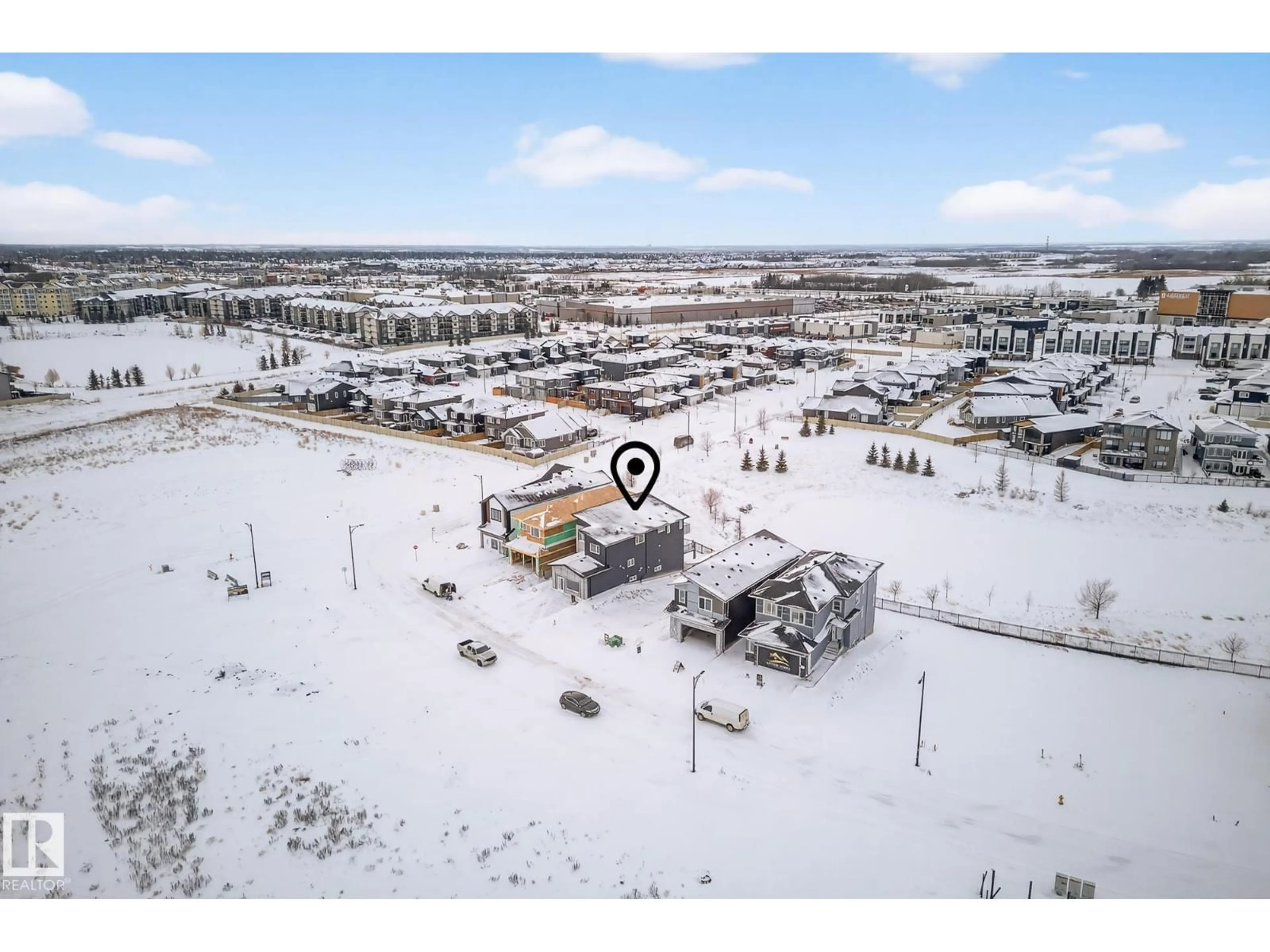 A pic from outside/outdoor area/front of a property/back of a property/a pic from drone, unknown for 6 ELDRIDGE PT, St. Albert Alberta T8N8C3