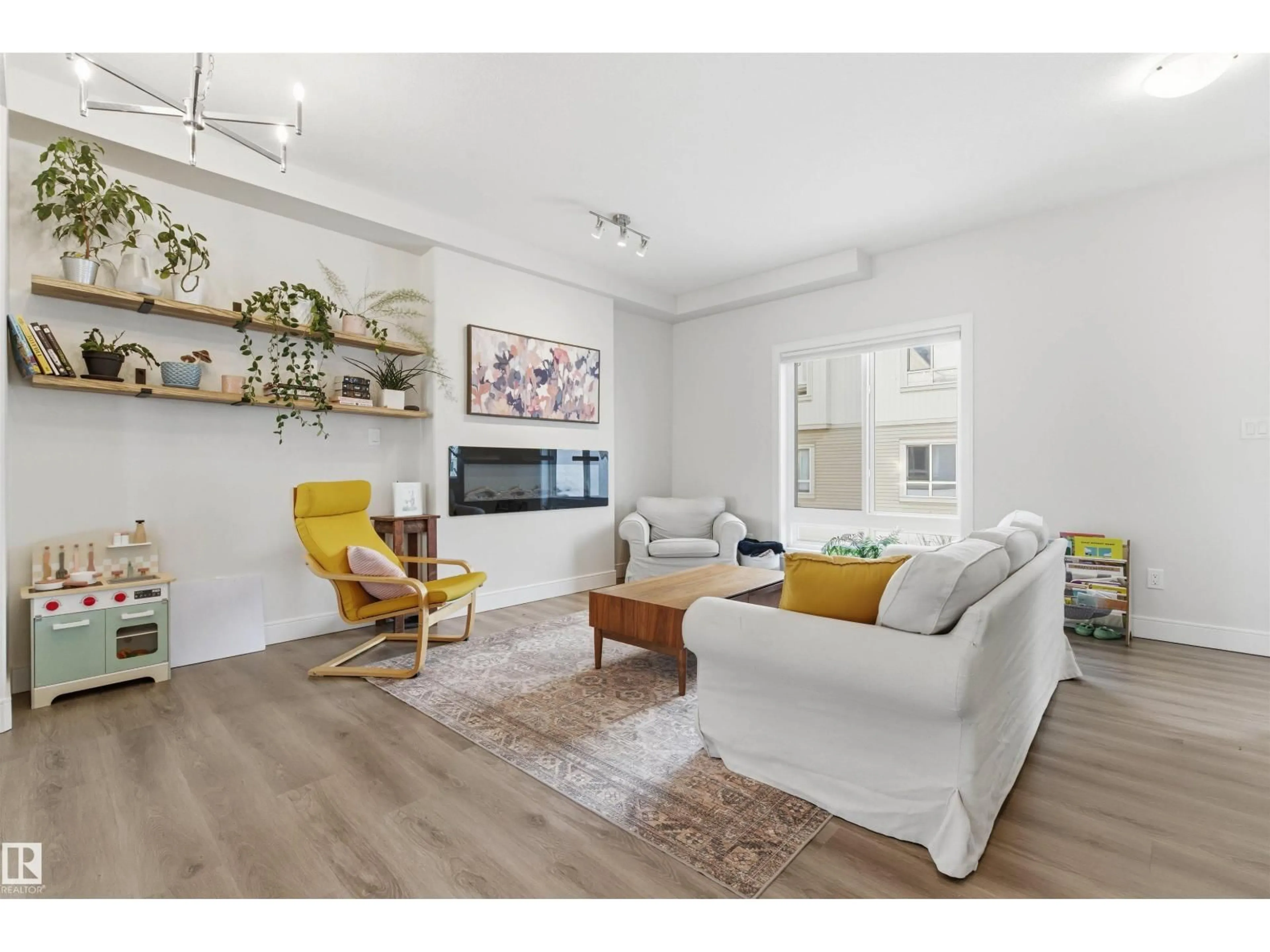 Living room with furniture, unknown for #27 - 13003 132 AV, Edmonton Alberta T5L3R2