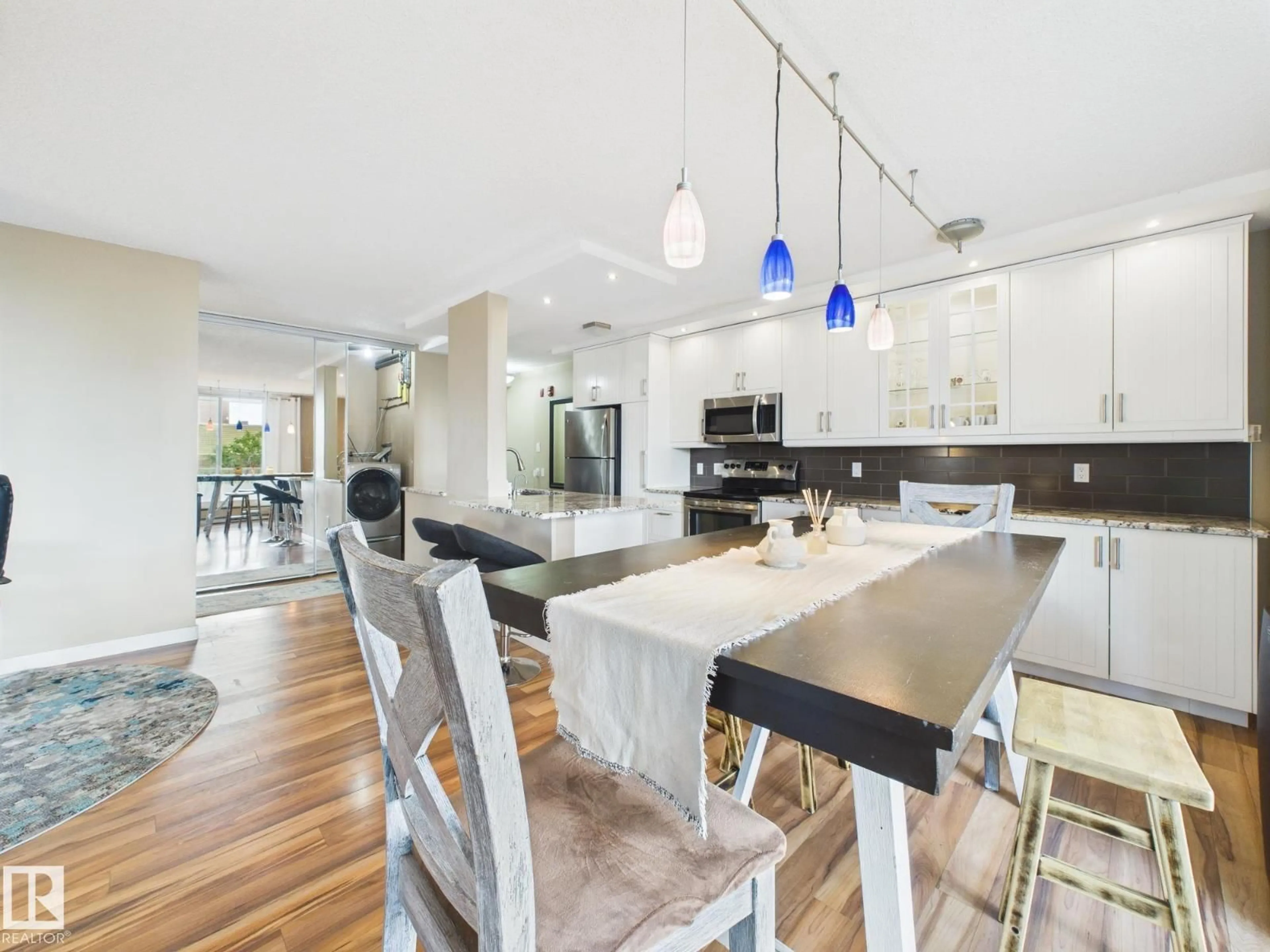 Open concept kitchen, unknown for 603 - 9909 110 ST, Edmonton Alberta T5K2E5