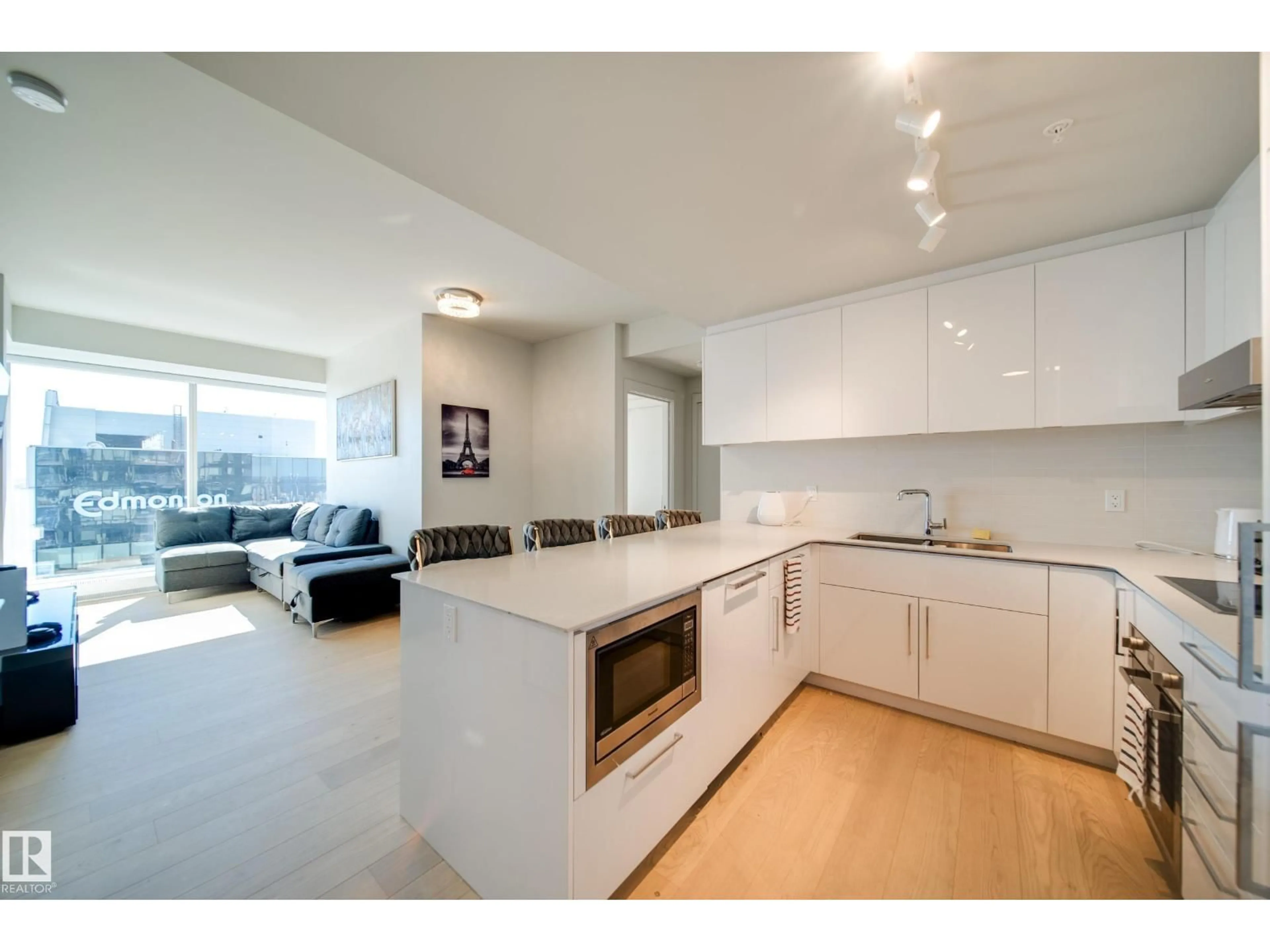 Open concept kitchen, unknown for 10360 NW - 3505 102 ST, Edmonton Alberta T5J4Y8