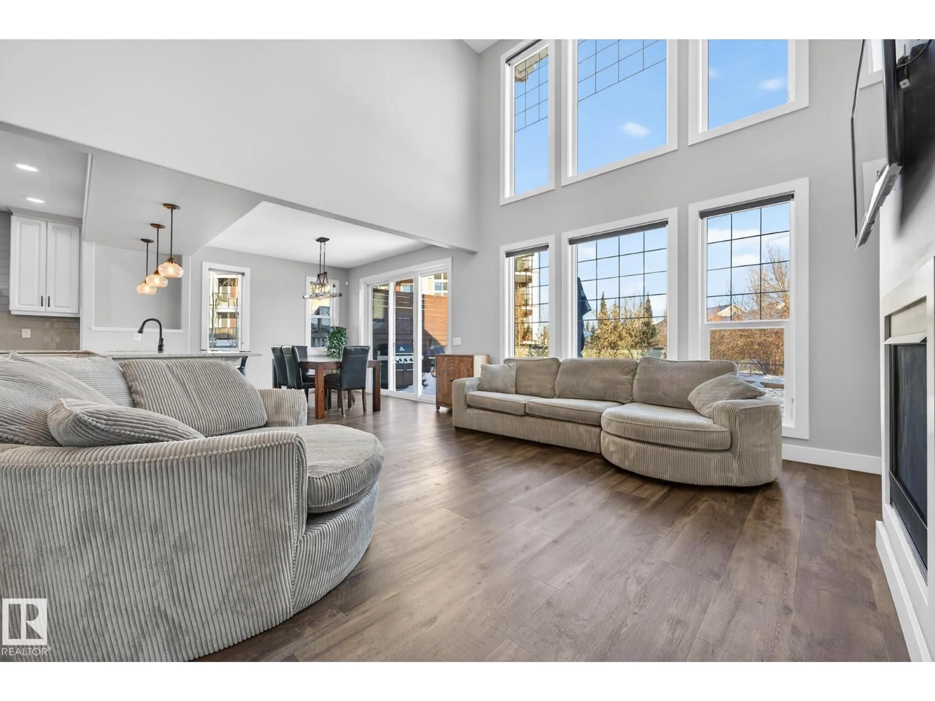 Living room with furniture, unknown for 8810 24 AV, Edmonton Alberta T6X2C9