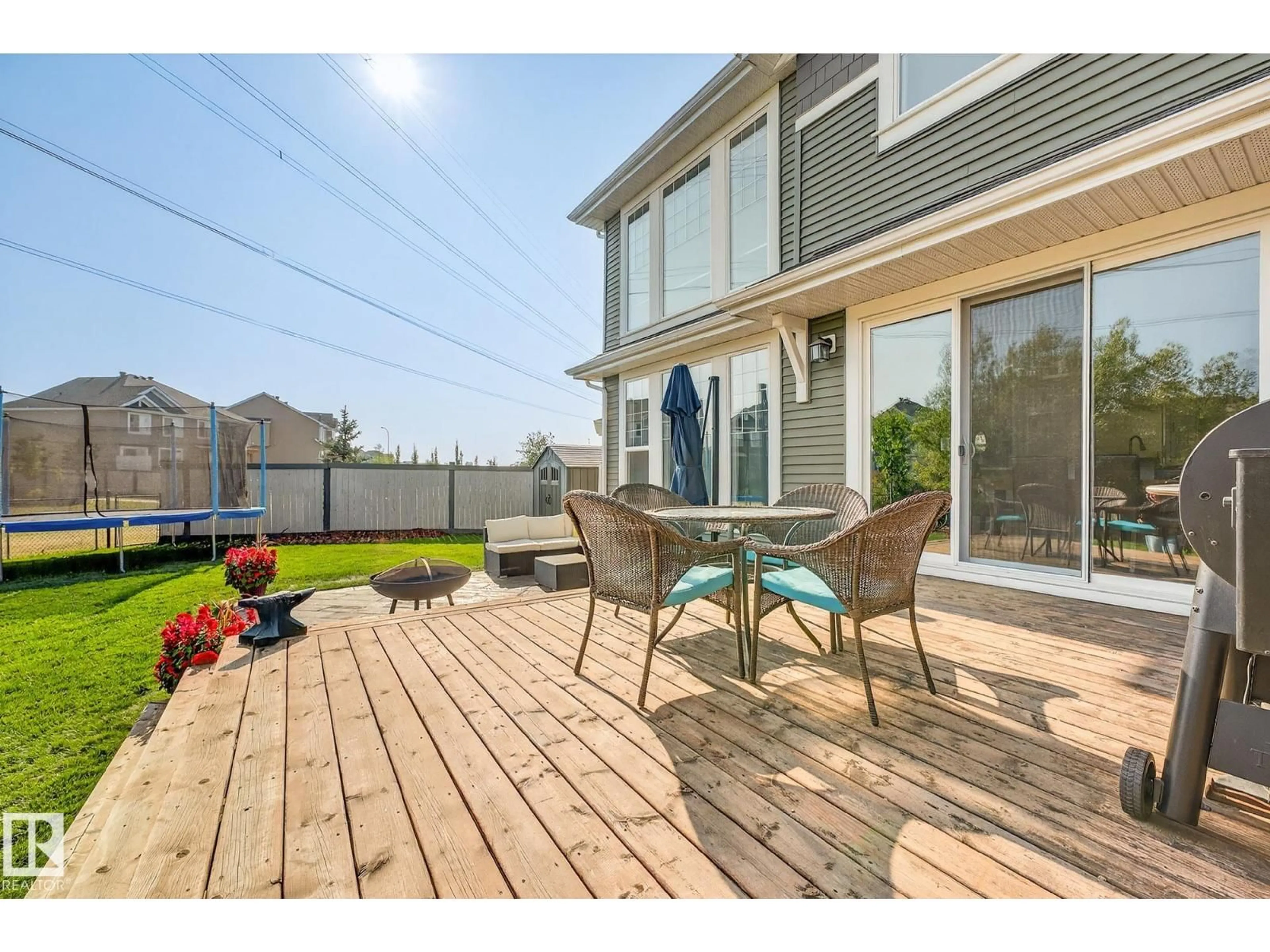 Patio, water/lake/river/ocean view for 8810 24 AV, Edmonton Alberta T6X2C9