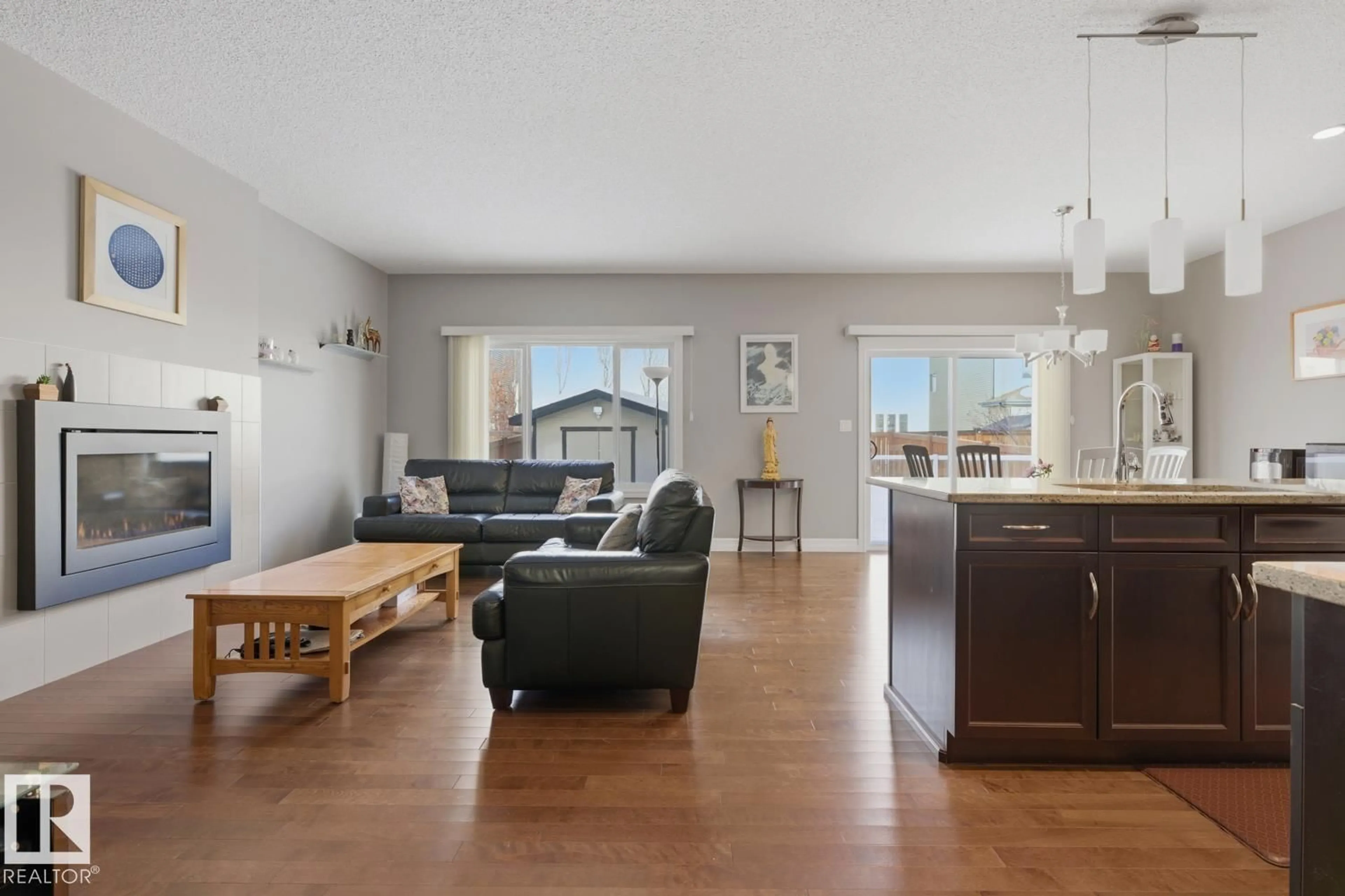 Living room with furniture, unknown for NW - 12244 167B AV, Edmonton Alberta T5X0G7