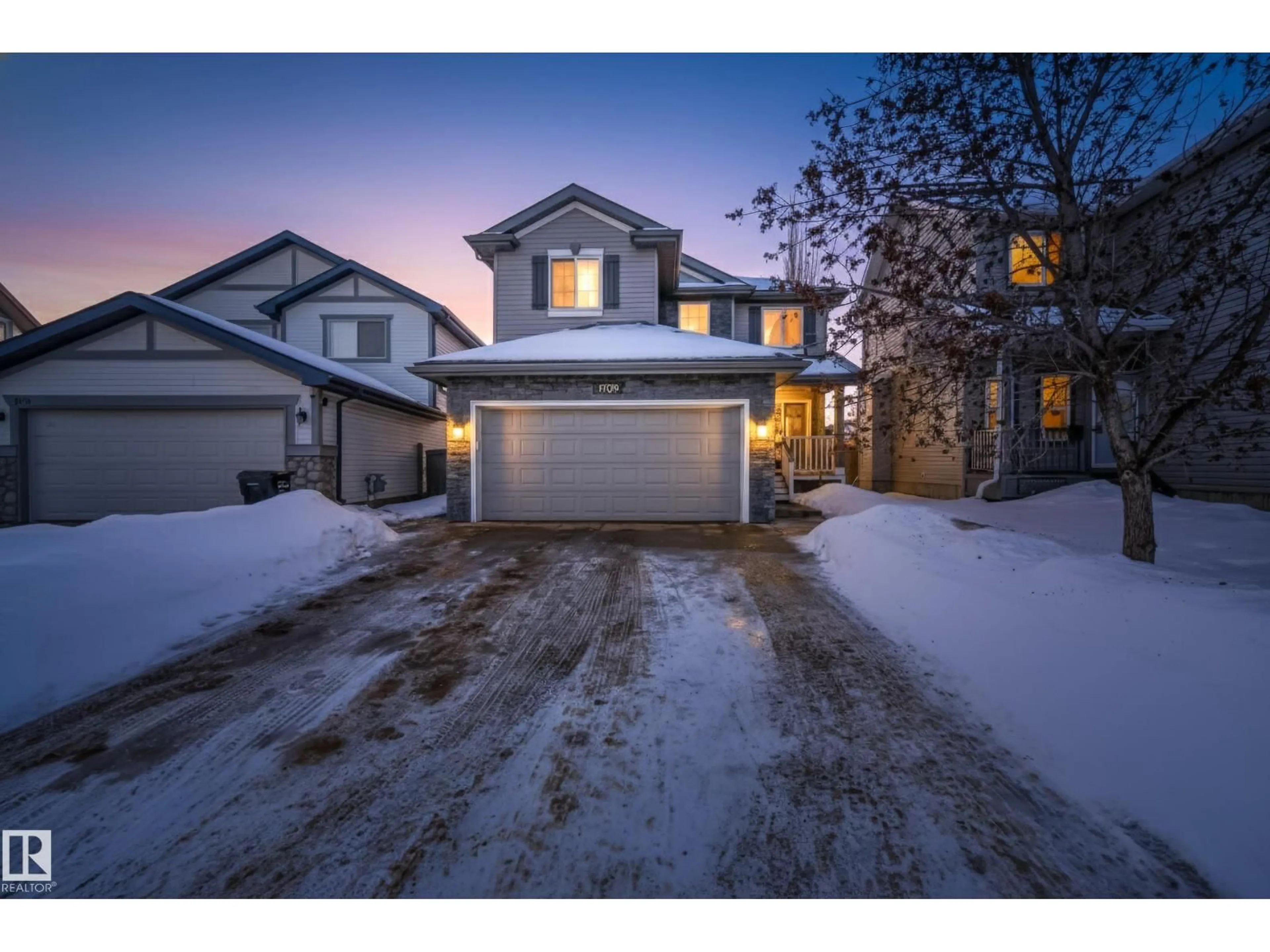 A pic from outside/outdoor area/front of a property/back of a property/a pic from drone, street for SW - 11709 13A AV, Edmonton Alberta T6W0E6