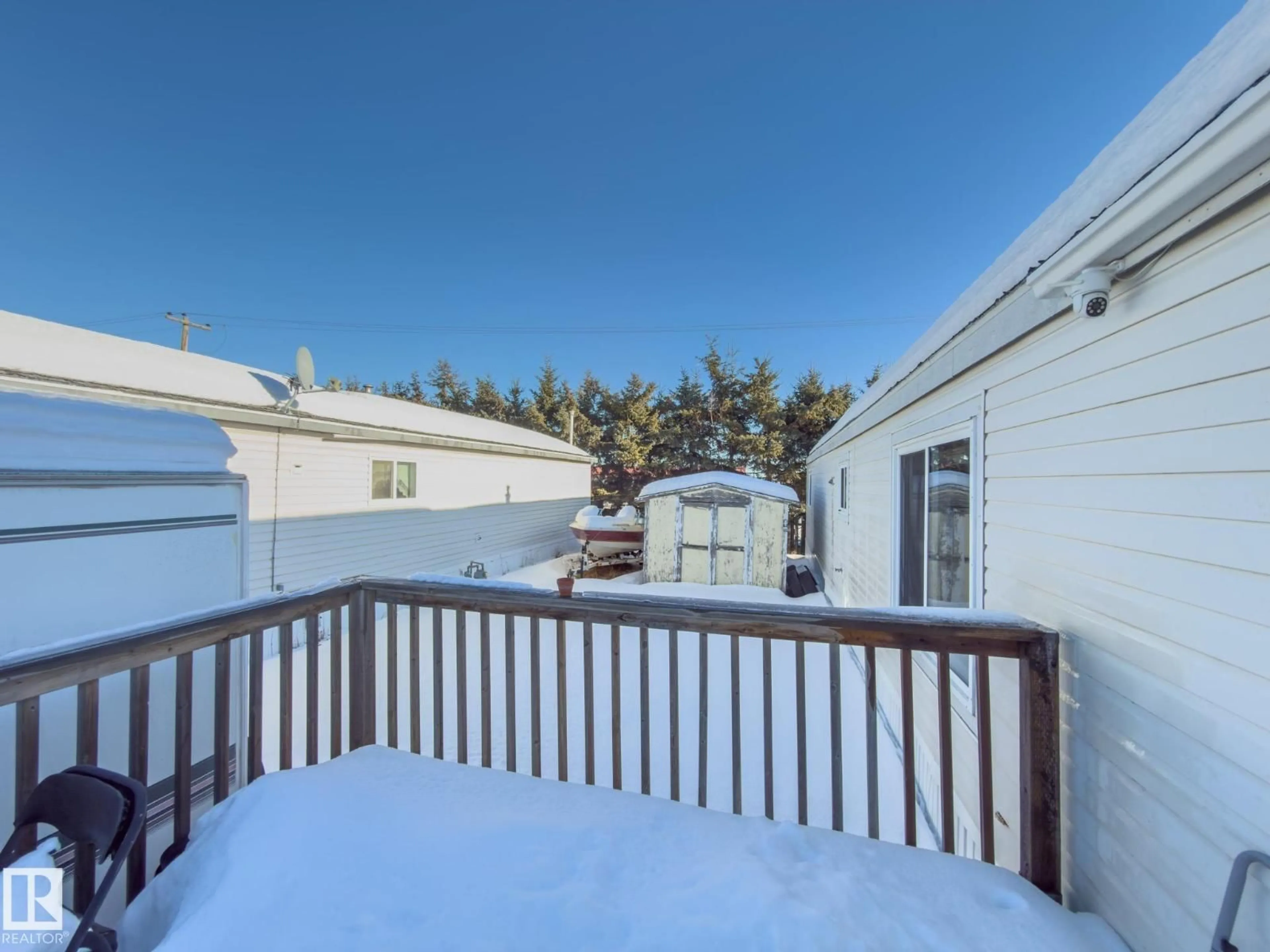 Patio, mountain view for #99 - 5508 55 ST, Bonnyville Town Alberta T9N2B8