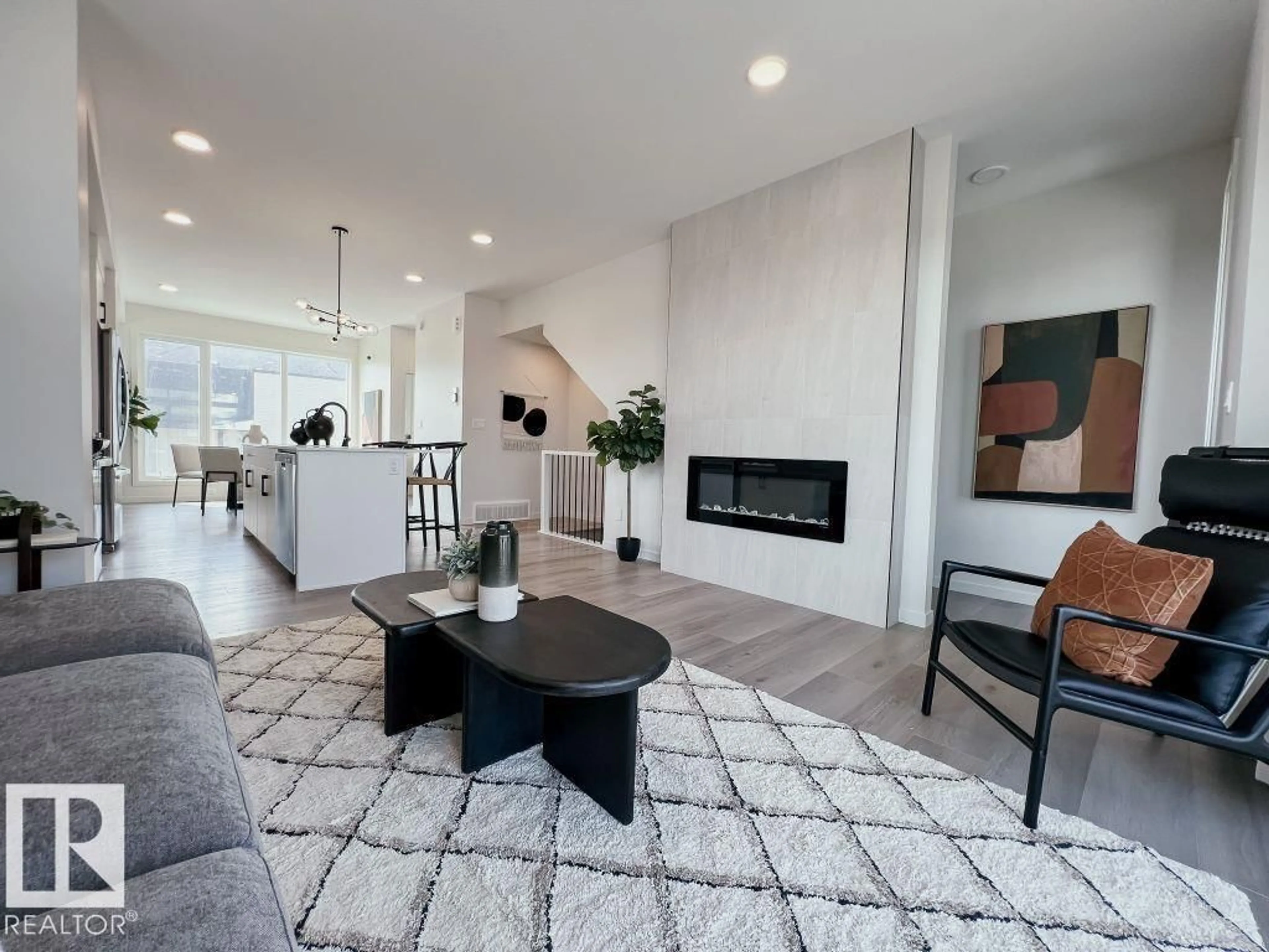 Living room with furniture, unknown for 2610 ALCES WY, Edmonton Alberta T6X3L5