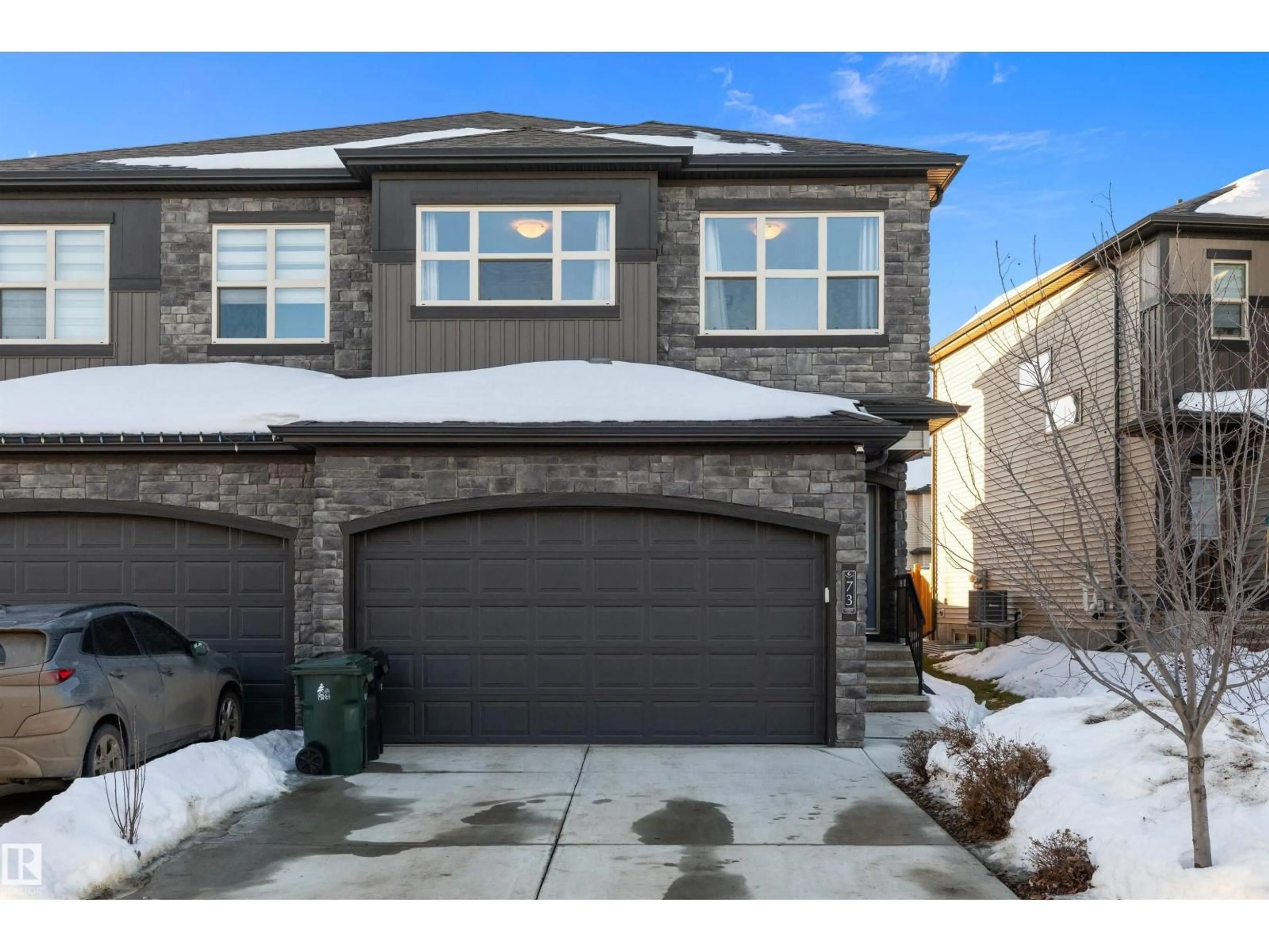 Home with brick exterior material, street for 73 GARNEAU GA, Spruce Grove Alberta T7X0Z7