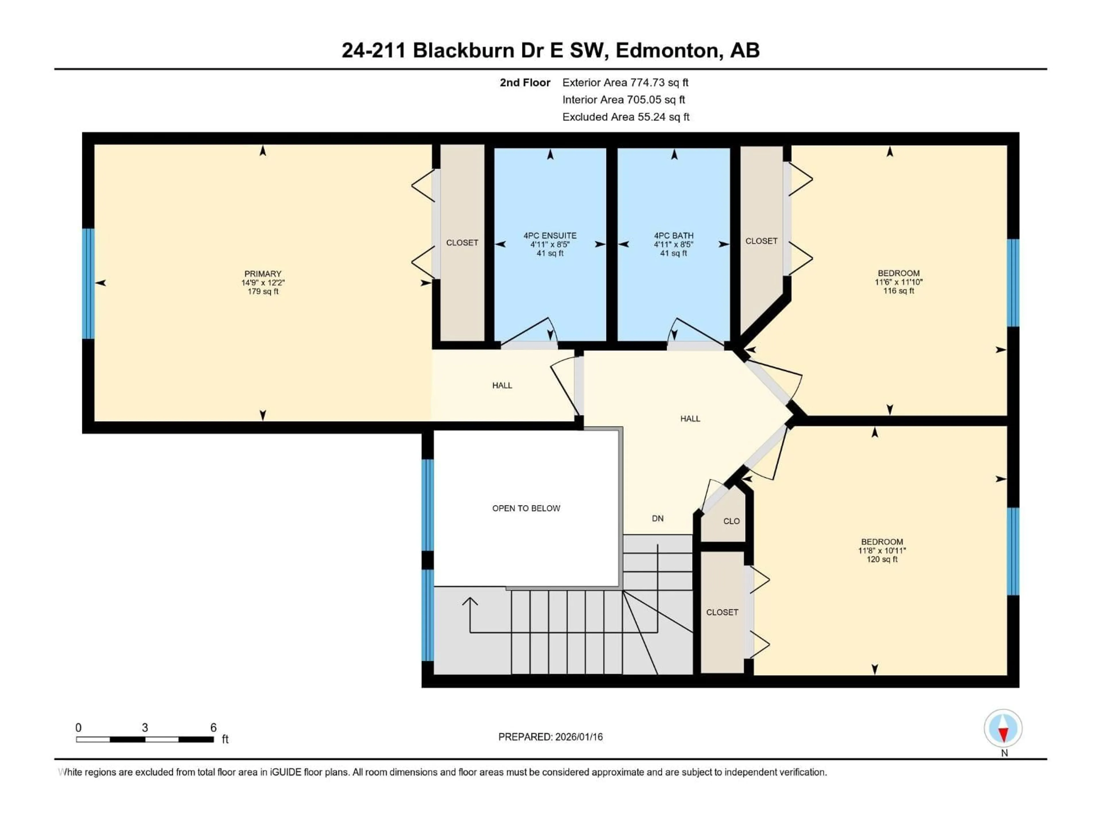 Floor plan for 211 - 24 BLACKBURN DR, Edmonton Alberta T6W1C8