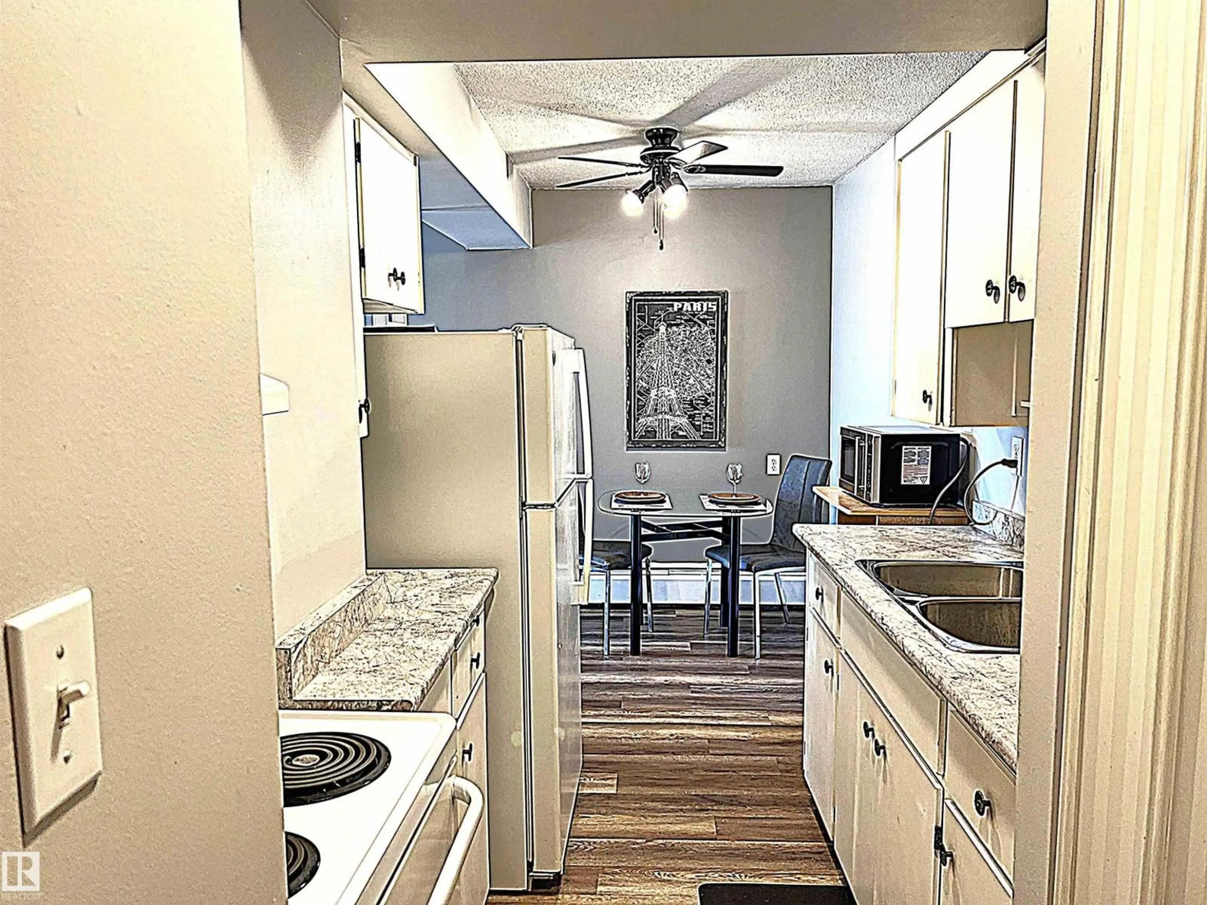 Standard kitchen, unknown for #103 - 8310 JASPER AV, Edmonton Alberta T5H3S3