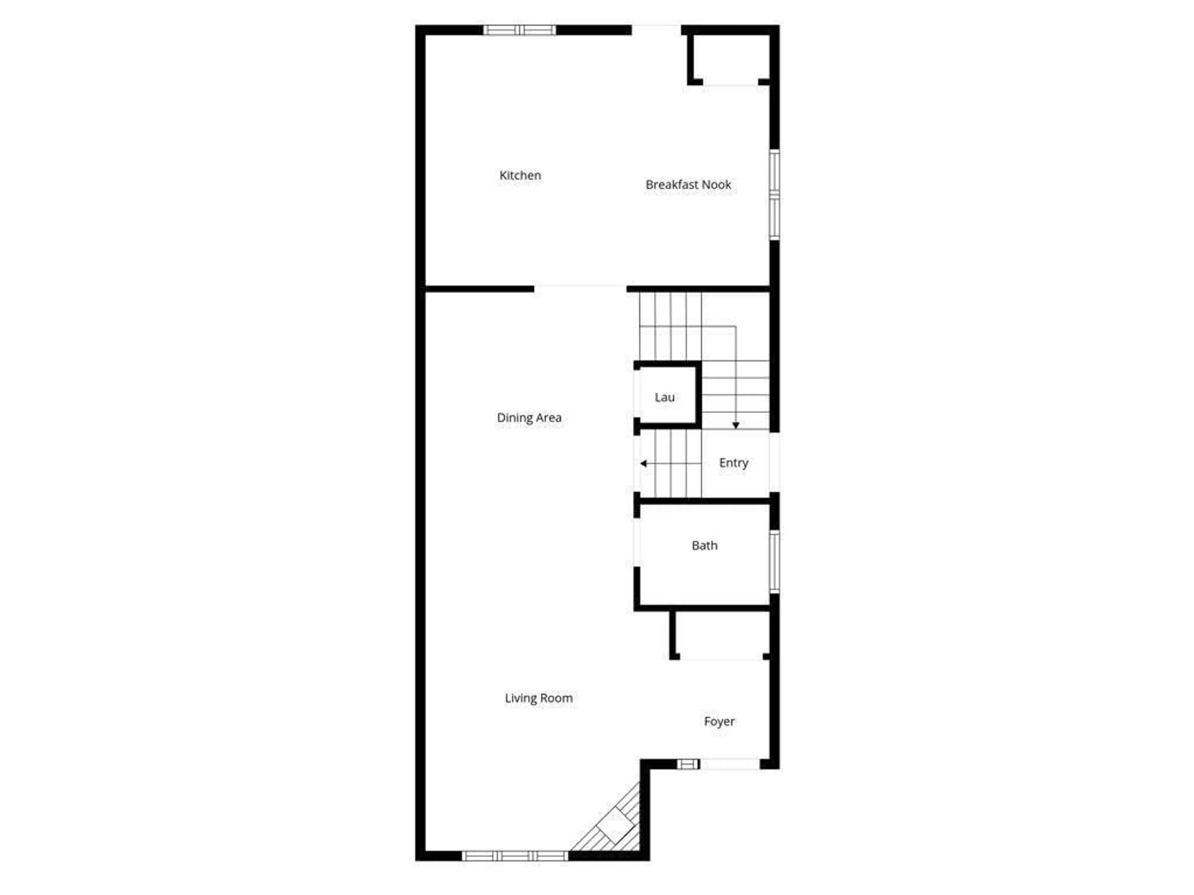 Floor plan for NW - 10639 70 AV, Edmonton Alberta T6H2G3