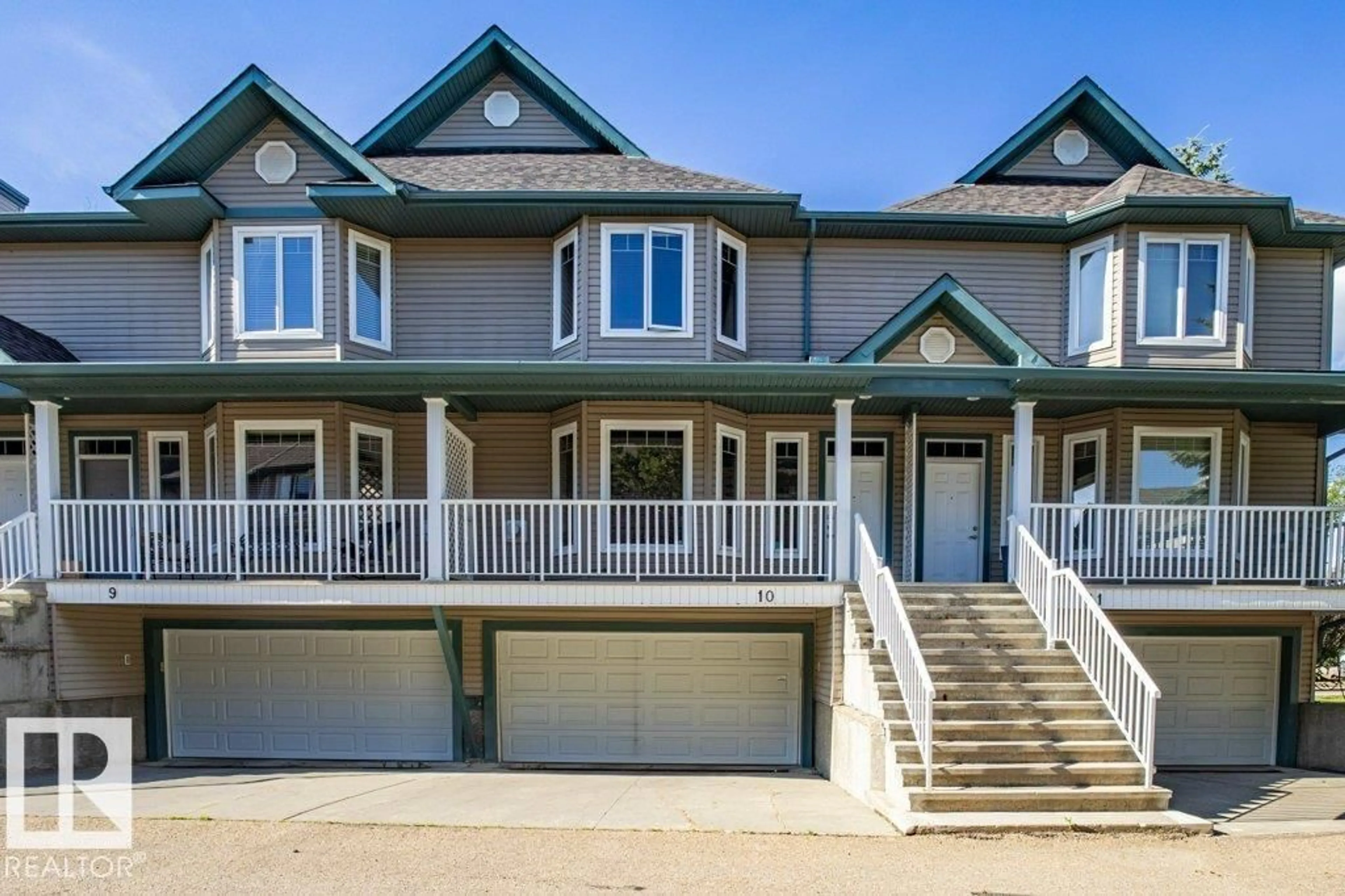 Home with vinyl exterior material, street for #10 - 903 RUTHERFORD RD, Edmonton Alberta T6W1N9